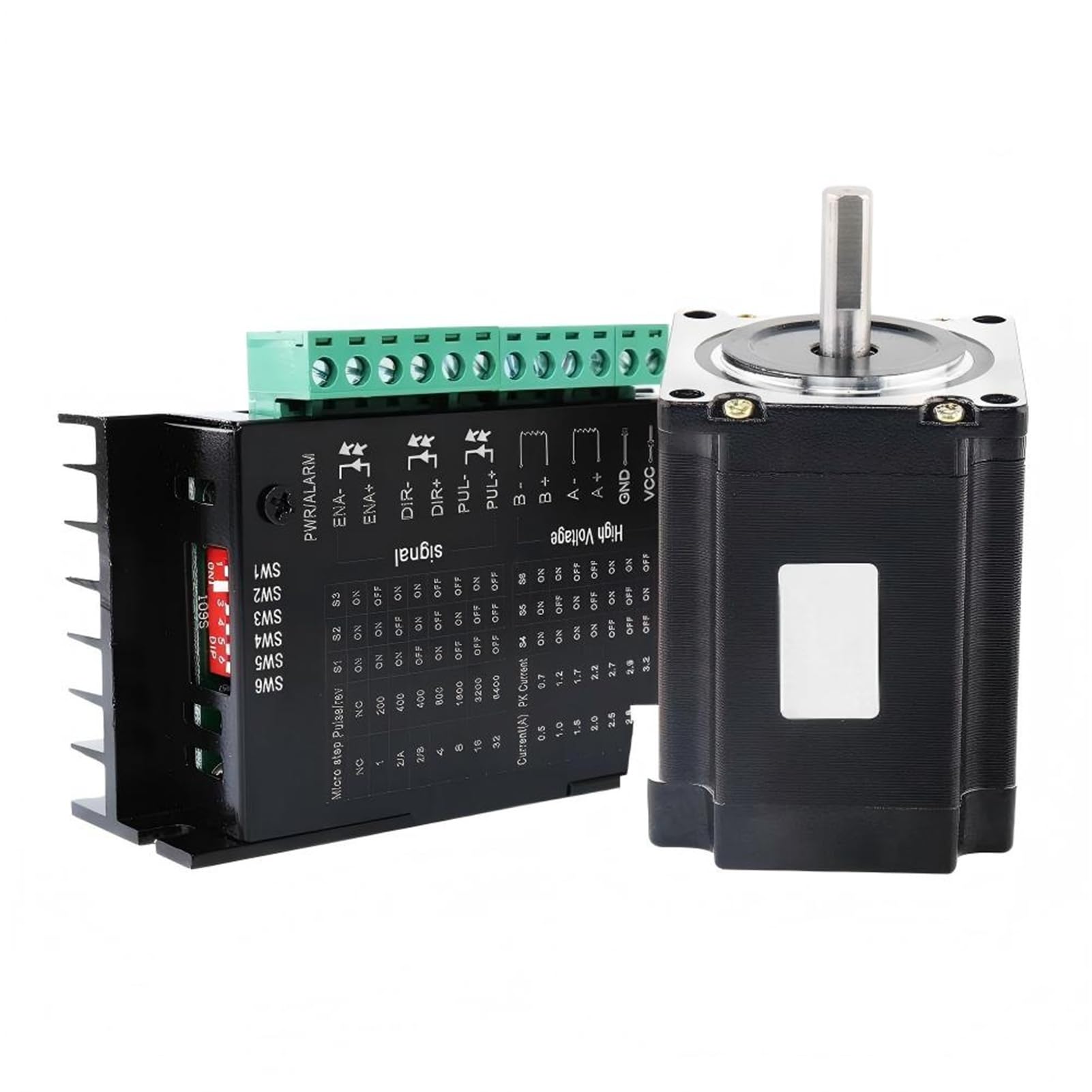 1 Satz Schrittmotor NEMA23 6600 Antrieb,89 N. M 2,8A Schrittmotor