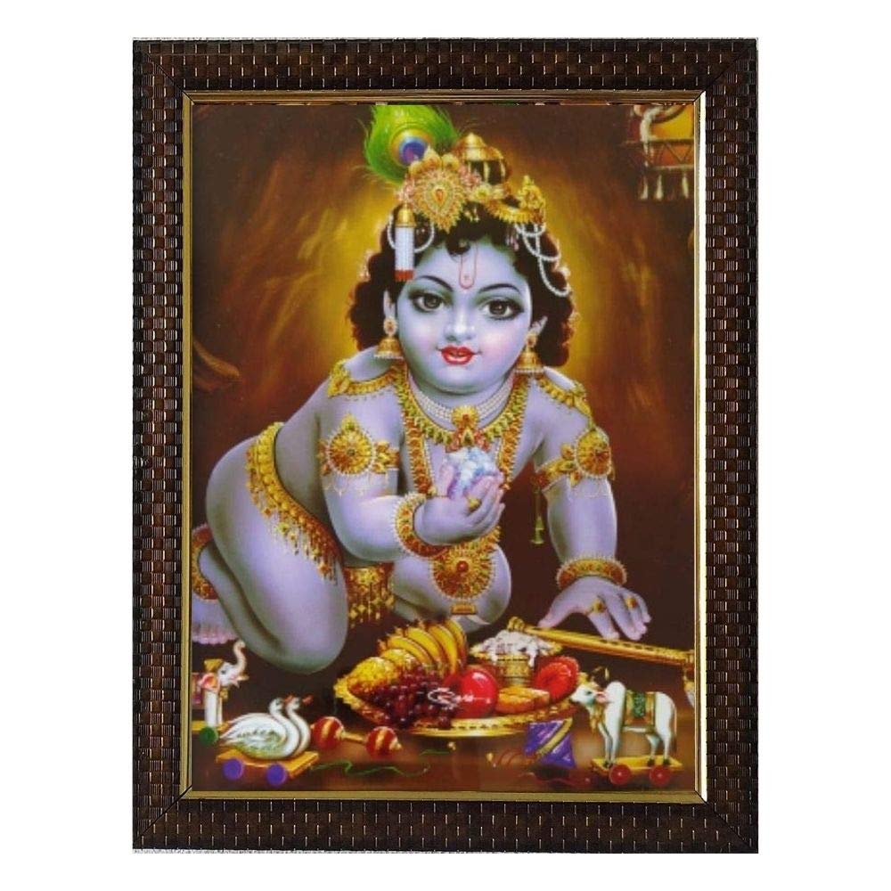 Bala Gopala Little Krishana Wall Photo Frame