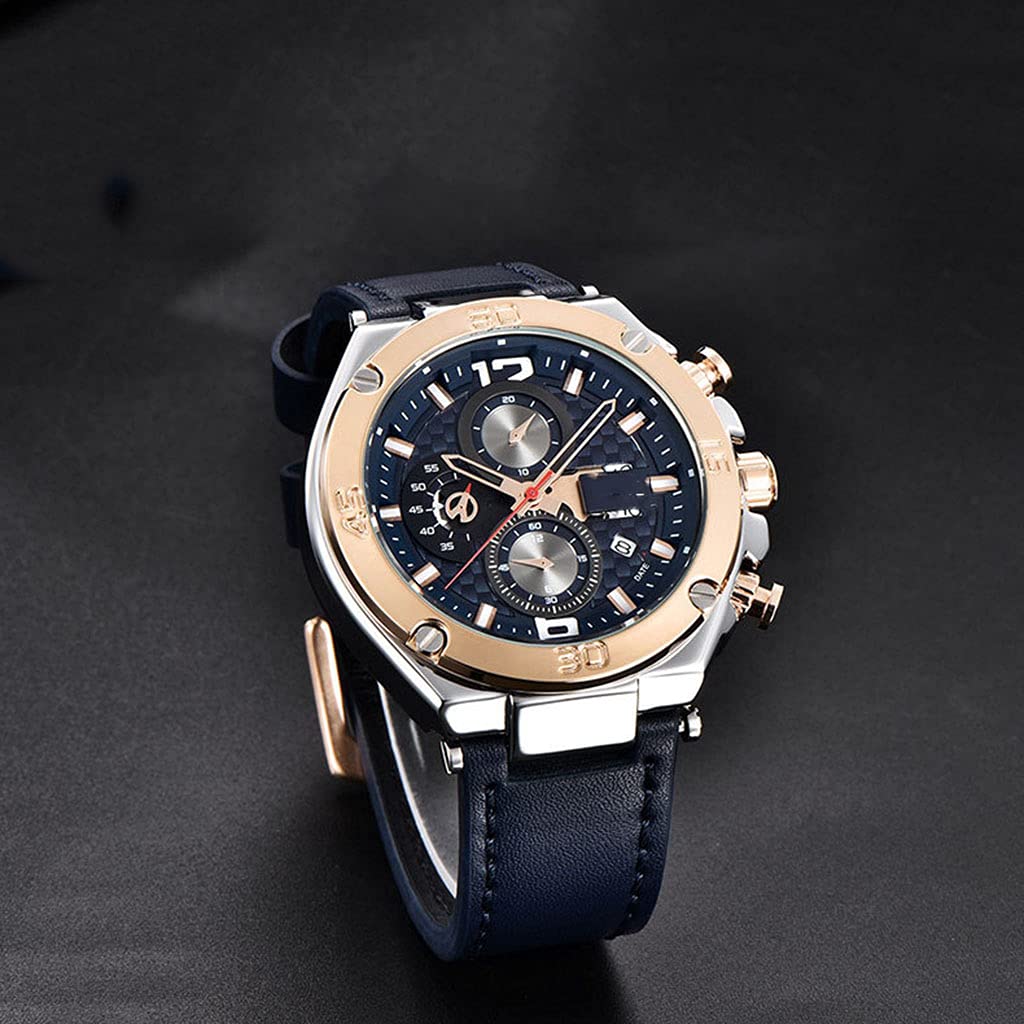 Orologio Crono Eco-Drive in Pelle Marrone Uomo Citizen AT2396-19X - AB PREZIOSI BALZANO