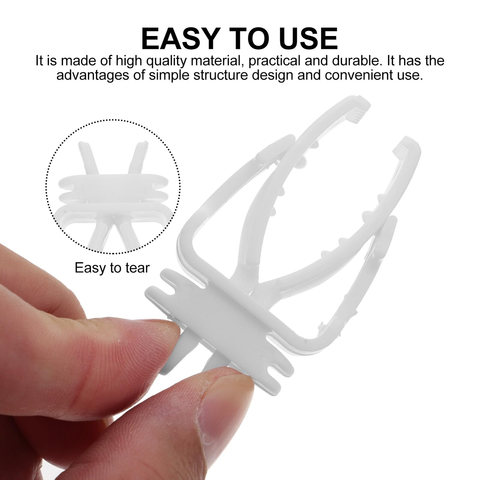 Pinzas para Sujetar Comida de Pájaros y Verduras, 10 Unidades, Plástico Duradero, Clips Prácticos para Jaulas de Aves, Accesorios para Alimentación de Loros y Periquitos en Jaula