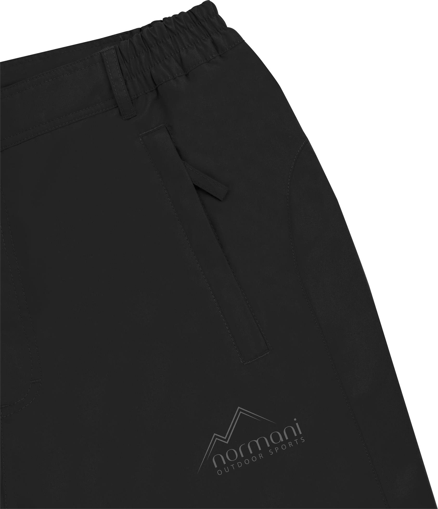 normani Kinder Thermohose Winterhose wasserdichte Skihose Schneehose Softshellhose Outdoorhose mit Seitentaschen - Wassersäule: 8500 mm - für Junge und Mädchen