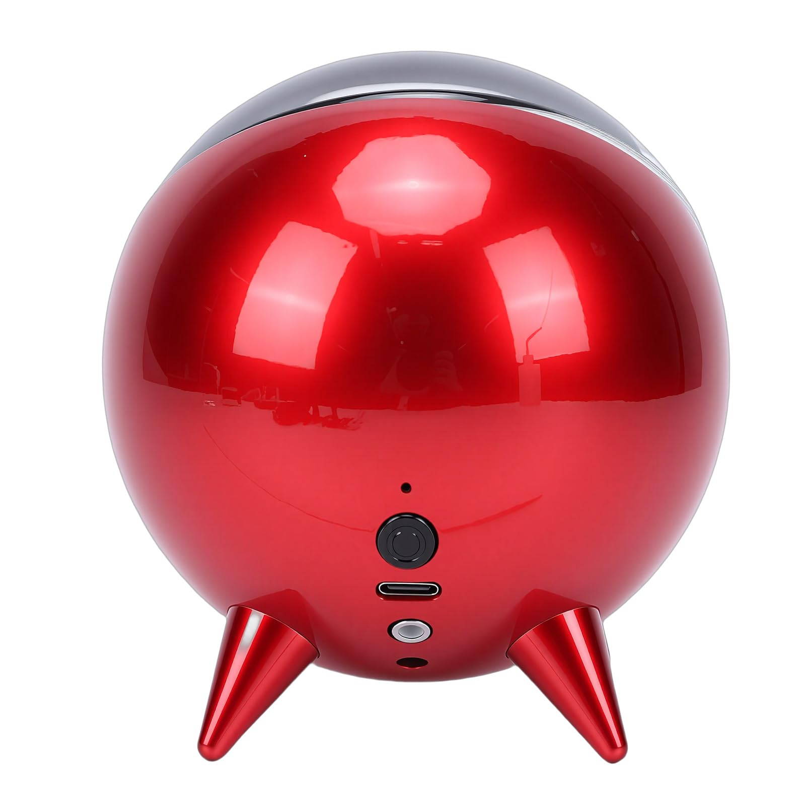 Luce Ritmica Ferrofluida, Visualizzatore Musicale Fluido Magnetico con Design Sferico, Display Reattivo al Suono Dinamico, Decorazione da Scrivania Fatta a Mano per Gli Amanti della Musica