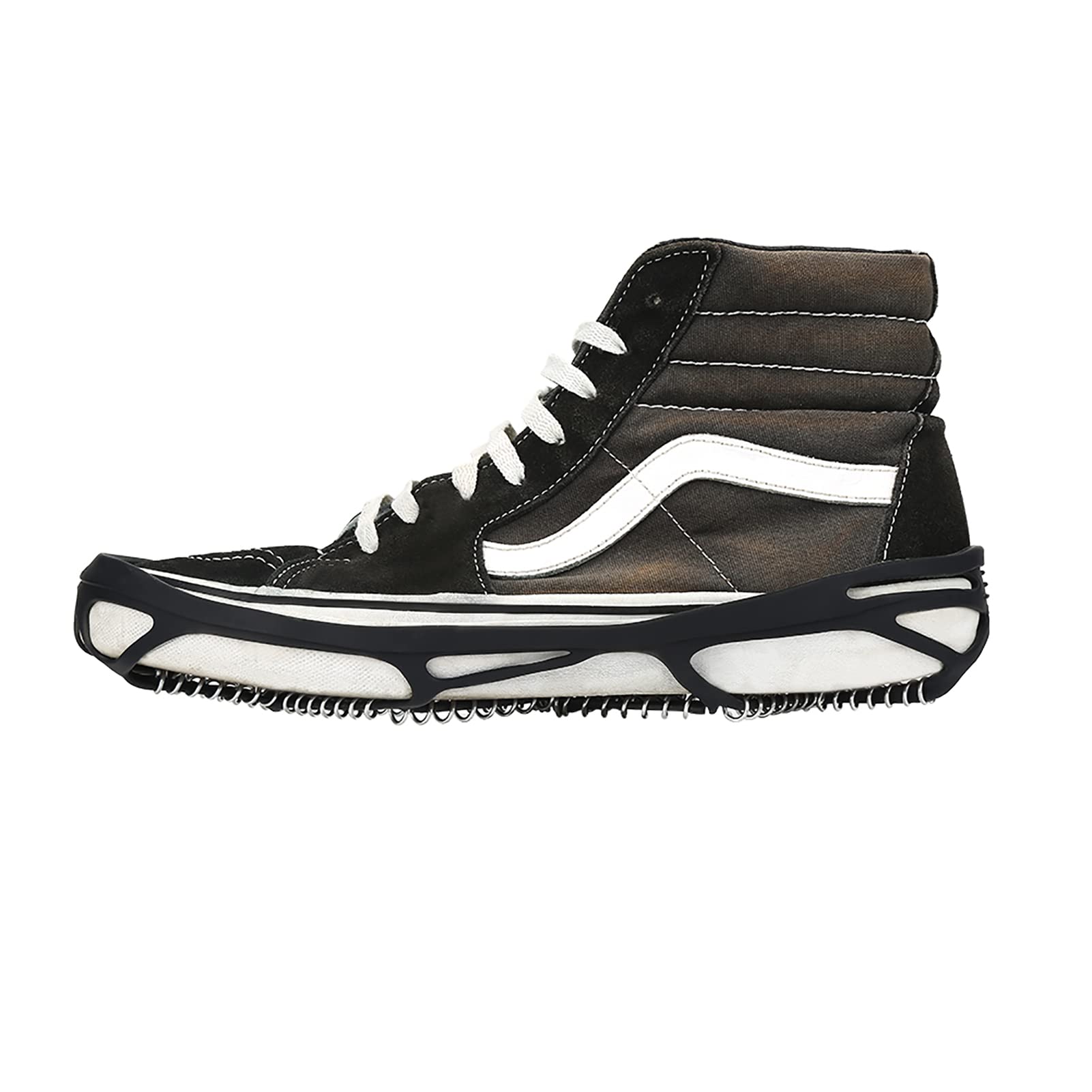 Outdoor Ice Traction Cleats Stainless Steel Spikes Snow Grips for Snow Mountain Climbing Enthusiasts