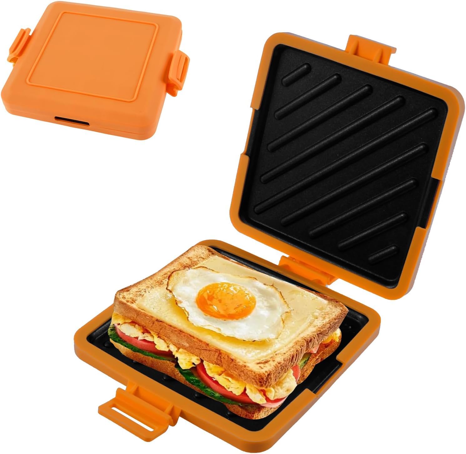 Microwave Toastie Maker, Multifunctional Silicone Microwaveable Cookware