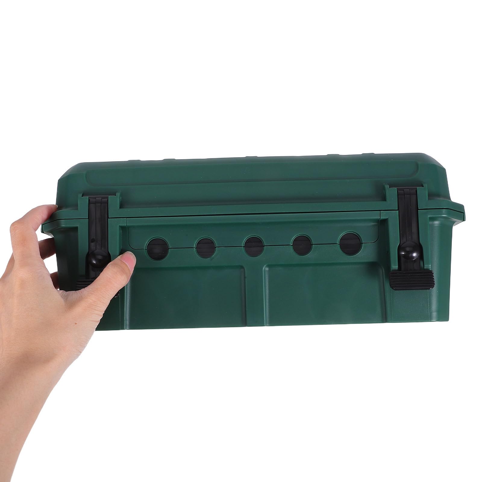 Caja de Conexiones Exterior Ip55 de Plástico, Verde, Gran Capacidad
