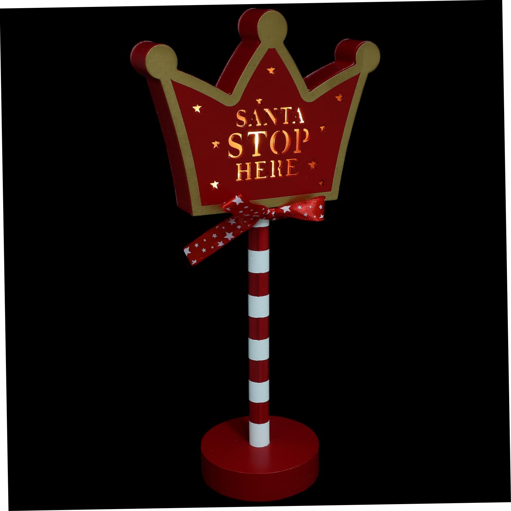 Abaodam Xmas Sign Light LED Christmas Party Decoration for Table Porch Sustainable Decorative Lamp for Weddings Banquets Holiday Celebrations Warm Lighted Atmosphere