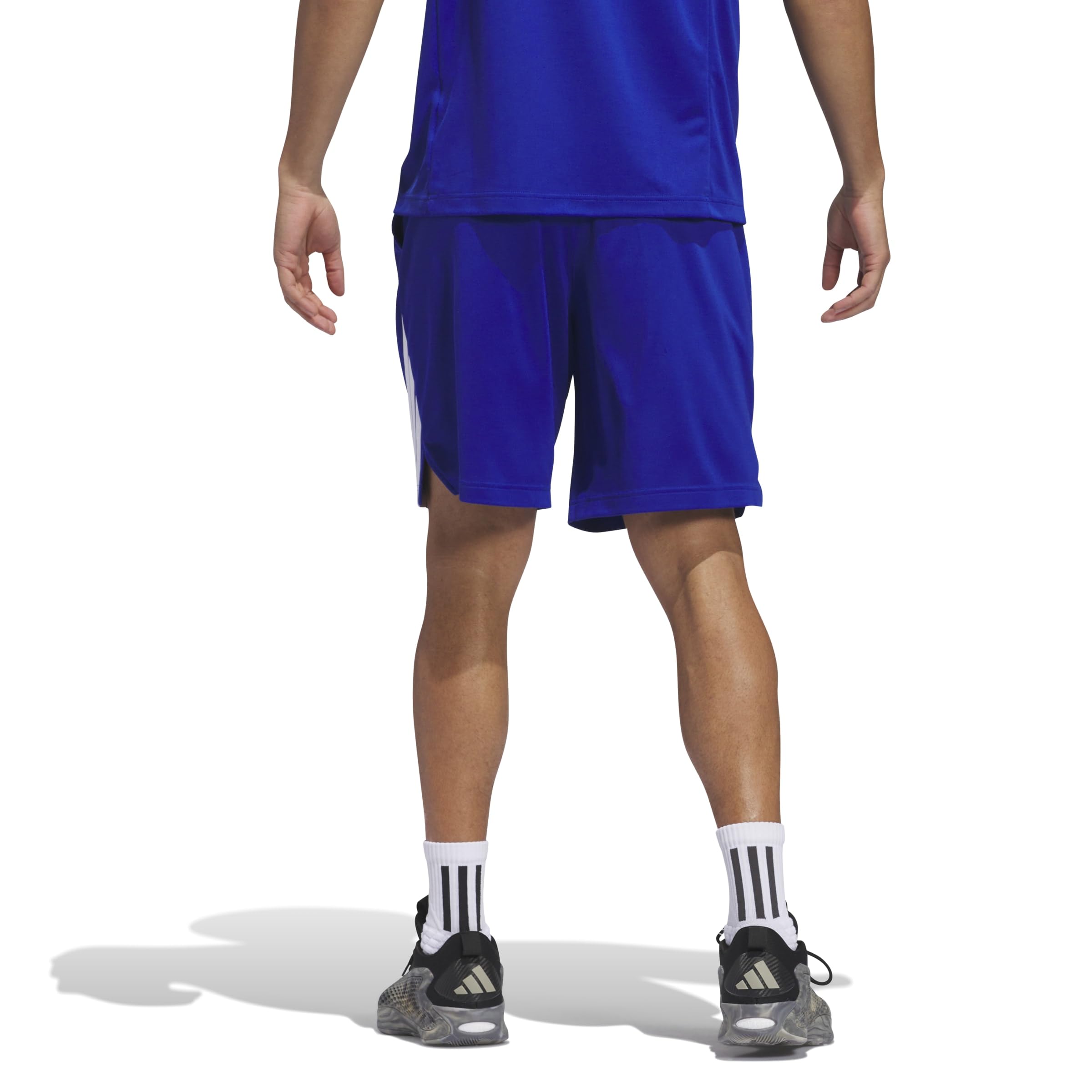 Adidas Legends 3-Stripes Basketball Shorts - Pantalones Cortos Hombre