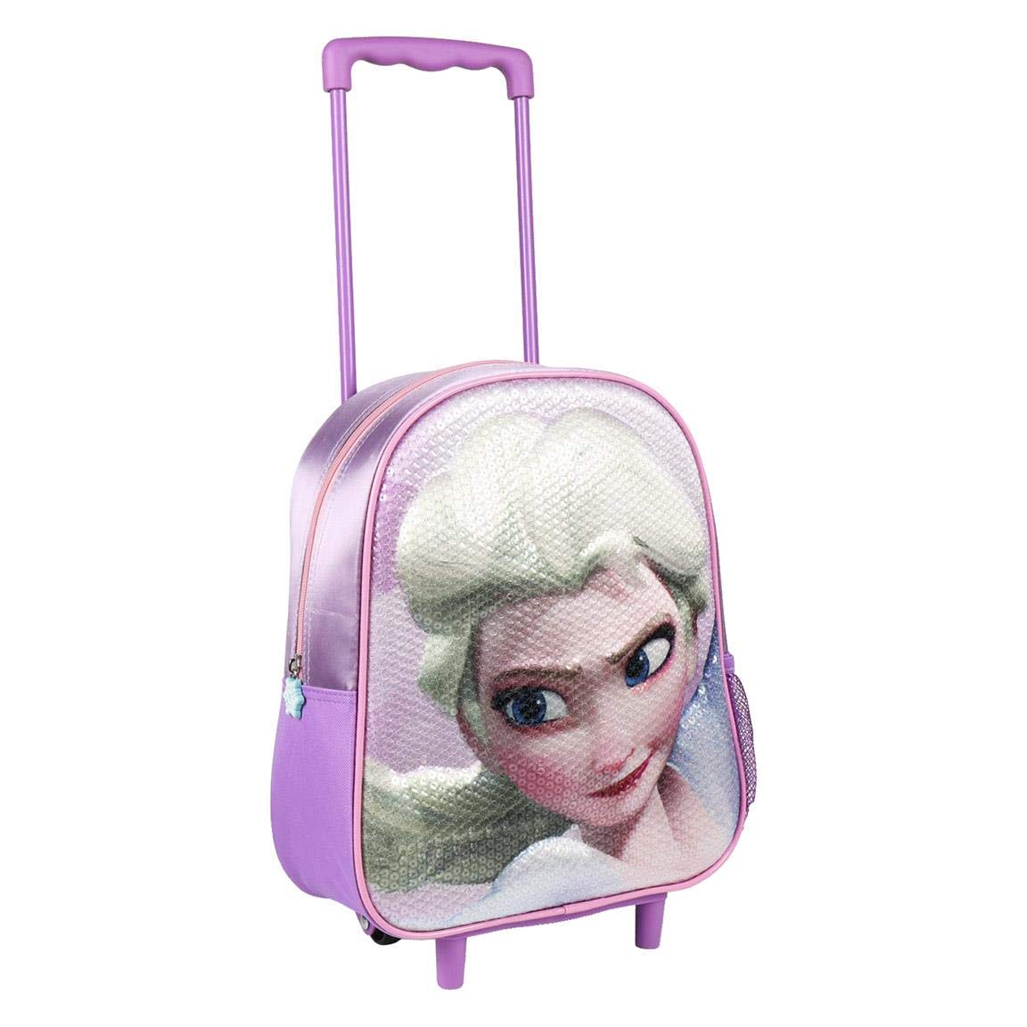 CERDÁ LIFE'S LITTLE MOMENTS ARTESANIA CERDA 2100002660 Mochila Carro Infantil 3D Frozen, Morado, 31 cm