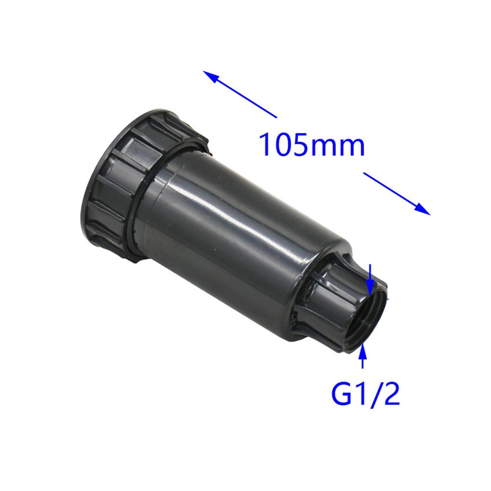 Connettore for Tubo Flessibile 1/2" Filettatura Interna irrigatore a Scomparsa irrigatore for Prato da Giardino 360 Gradi Volume di spruzzo Regolabile 15 Pezzi for Giardino