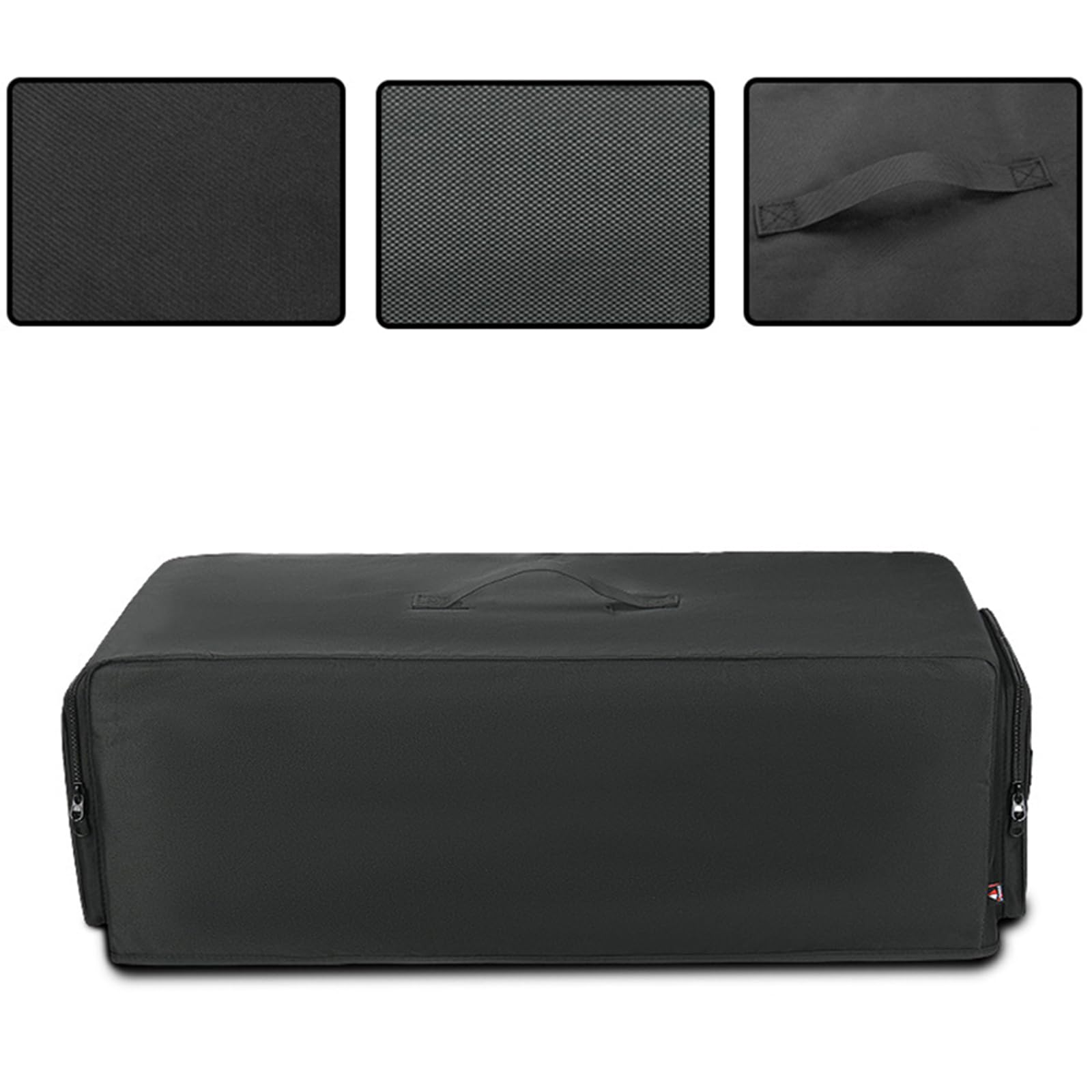 Copertura antipolvere per amplificatore per chitarra elettrica compatibile | Resistente nylon 600D, tasche laterali, custodia protettiva lavabile e pieghevole, protezione per amplificatore
