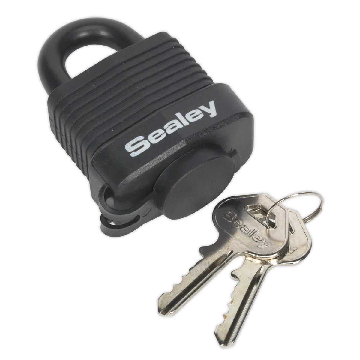 Sealey Black Pl301w 45Mm Steel Body Weatherproof Padlock