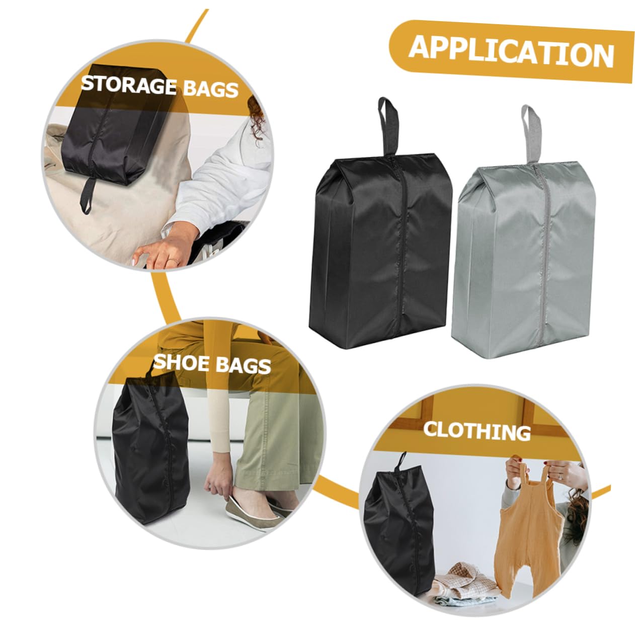 GALPADA 8pezzi Borse Per Scarpe Impermeabili Organizer Per Scarpe Oxford Pratiche e Resistenti