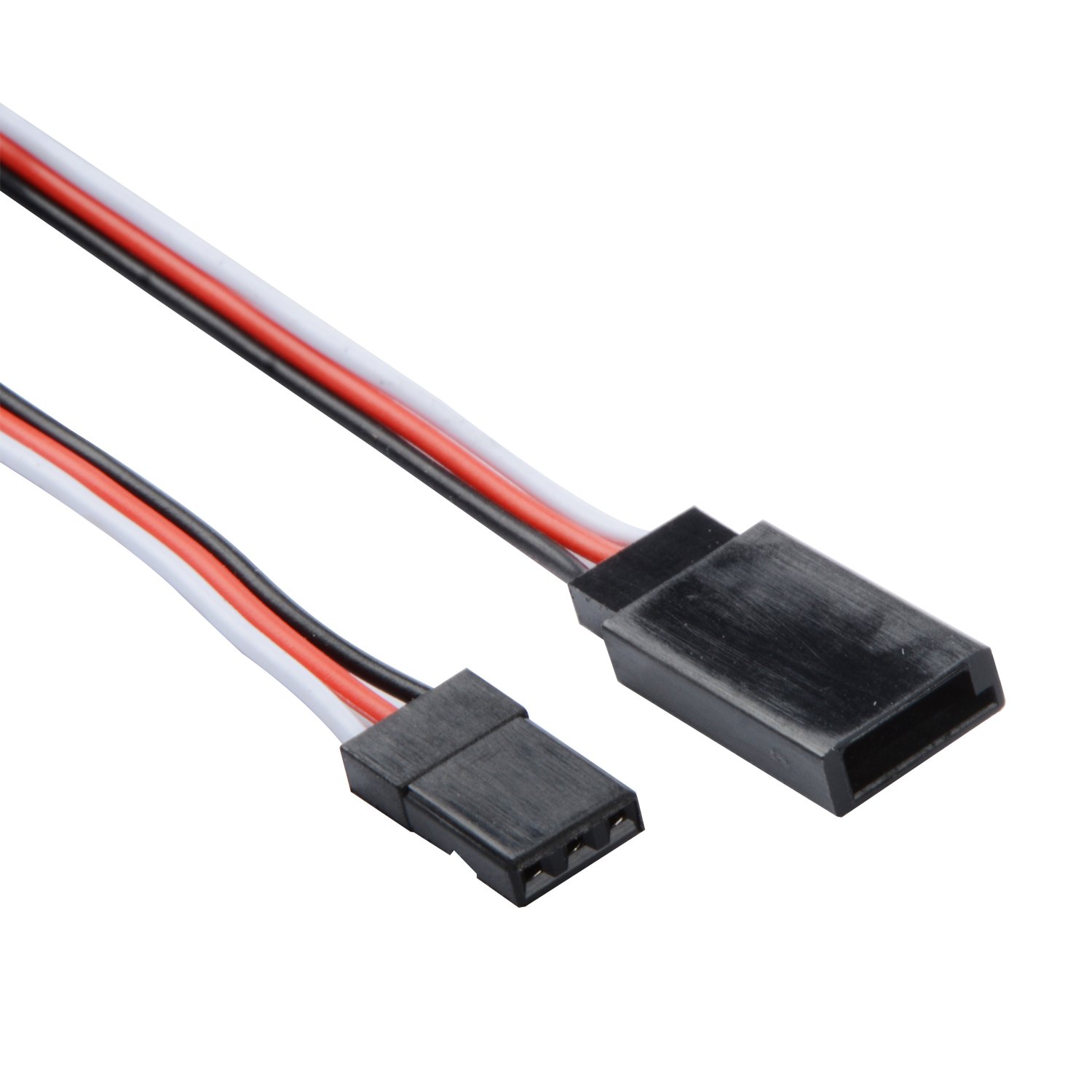 10 Pack RC Servo Extension Cables - 60cm 3-Pin Male To Female For Airplanes, Cars, Helicopters - View #6