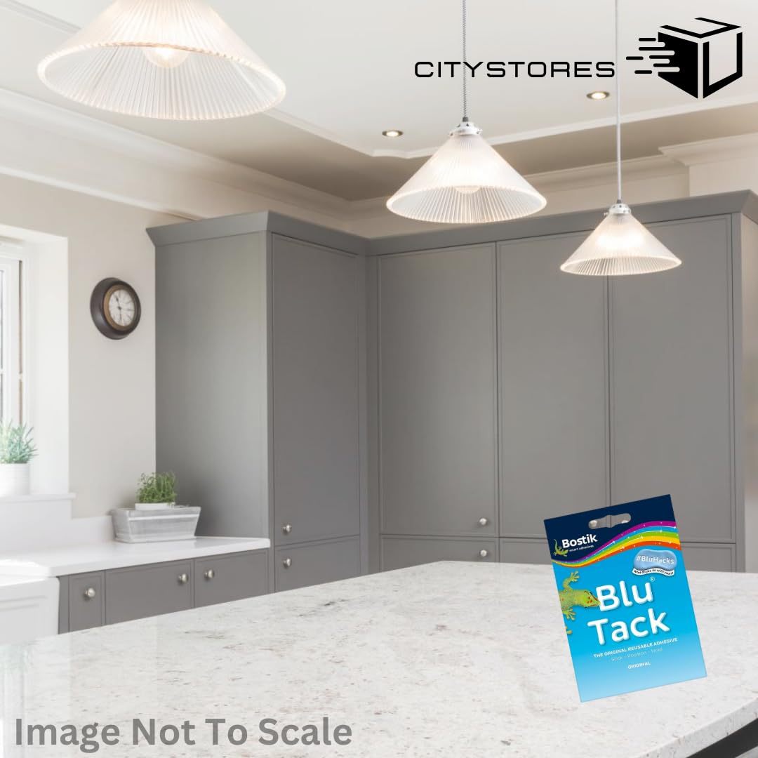 60g Blue Tack Blu Tack Sticky Bluetack Ufficio Originale Home - Citystores