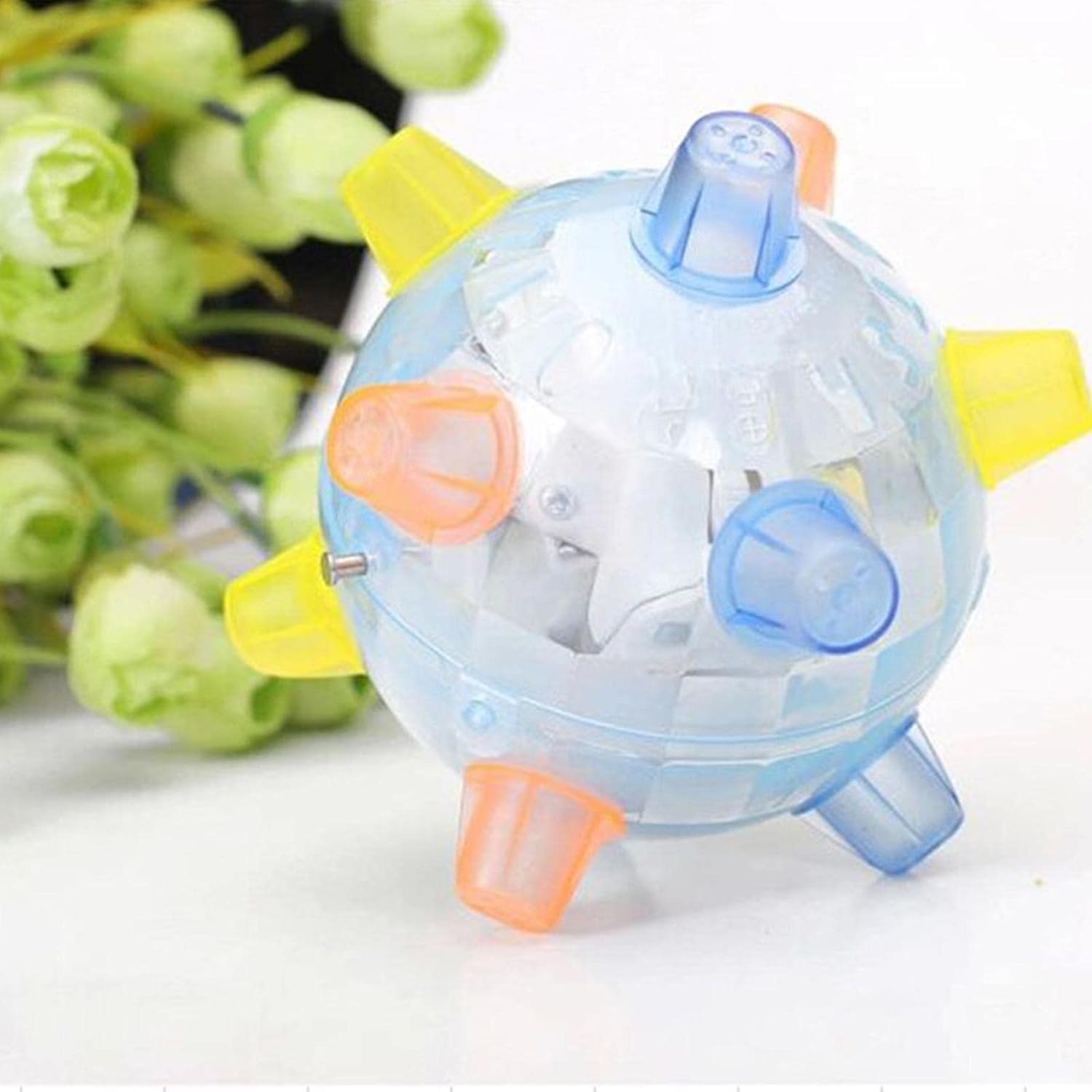 Kalka Fashion Multicolor LED Lighting Musical Dancing Jumping Ball - Sensory Development Toy for Kids and Pets - Ideal Gift for Childrens (B0DD4C8NK9) Amazon Price History, Amazon Price Tracker