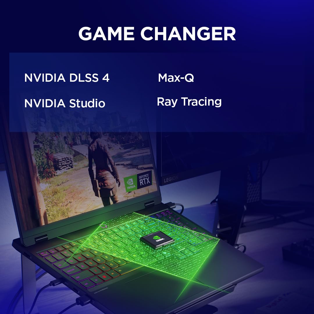 Lenovo Legion 5 Gaming Notebook OLED WQXGA 15" 165Hz, NVIDIA GeForce RTX 5070 8GB, Intel Core Ultra 9 275HX, RAM 32GB, SSD 1TB, Windows 11 Home, Tastiera RGB - Laptop Gaming Alte Prestazioni