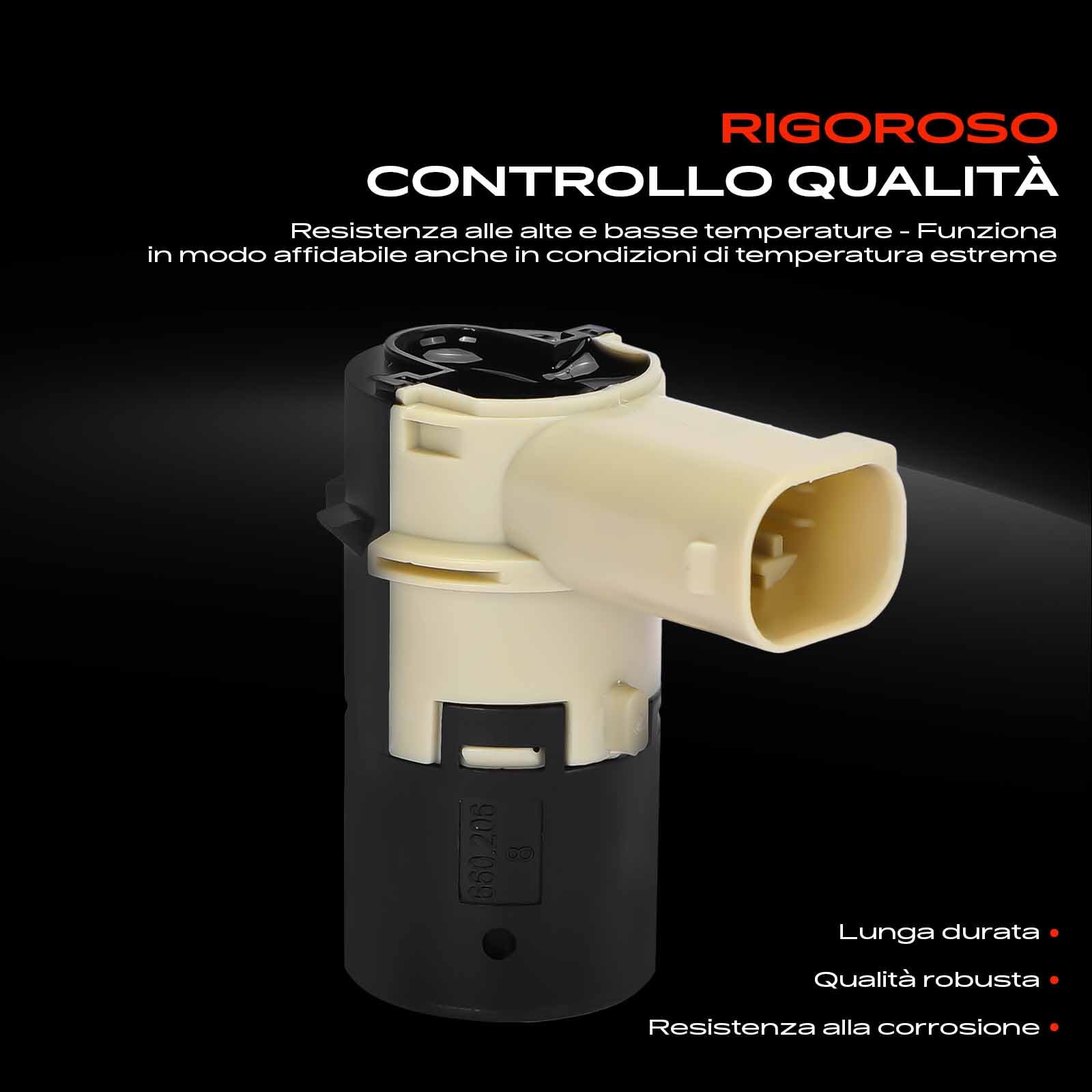 Frankberg 4 sensori di parcheggio anteriori e posteriori A1695420018 | Compatibile con: Classe B W245, Classe A W169