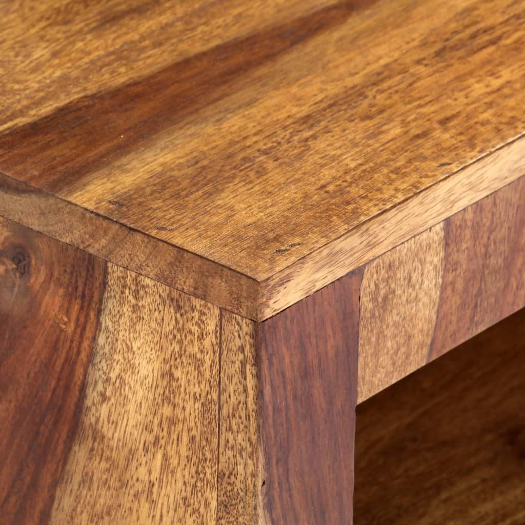 Générique Meuble TV 140x30x40 cm Bois Massif, Meubles, Meubles TV, Brun, (Poids 21.08KG)