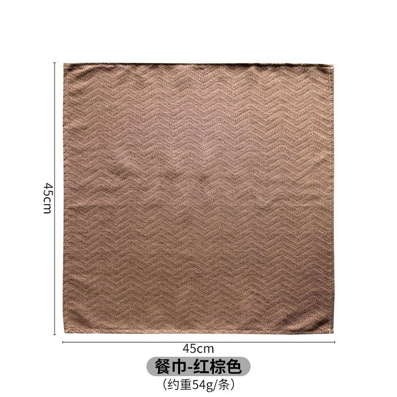 45 x 45 cm 24 szt. zielone fale, paski żakardowe, kwadratowe, 100% bawełna, len, serwetki, maty, nadruk, bawełna, serwetki, nadaje się do prania, nadruk niebiesko-zielony ręcznik