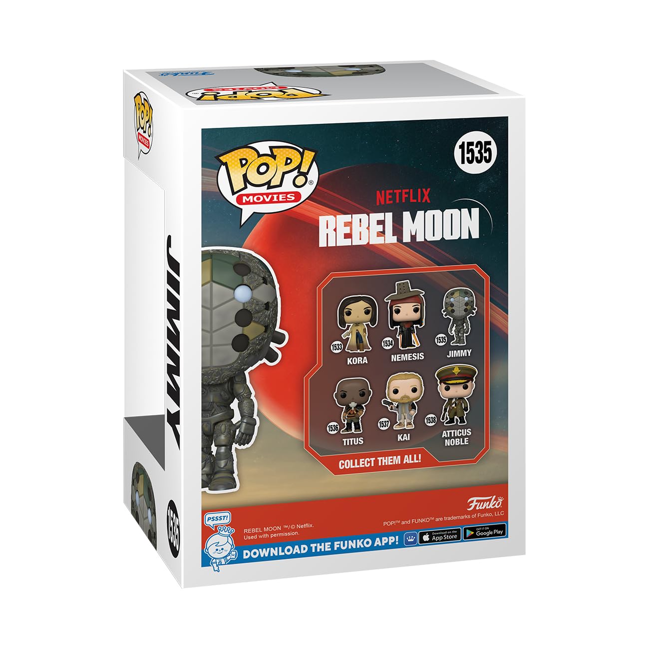 Funko POP! Movies: RM, Rebel Moon, Collectable Vinyl Figure, Gift Idea, Official Merchandise, Toys for Kids & Adults - Image 3
