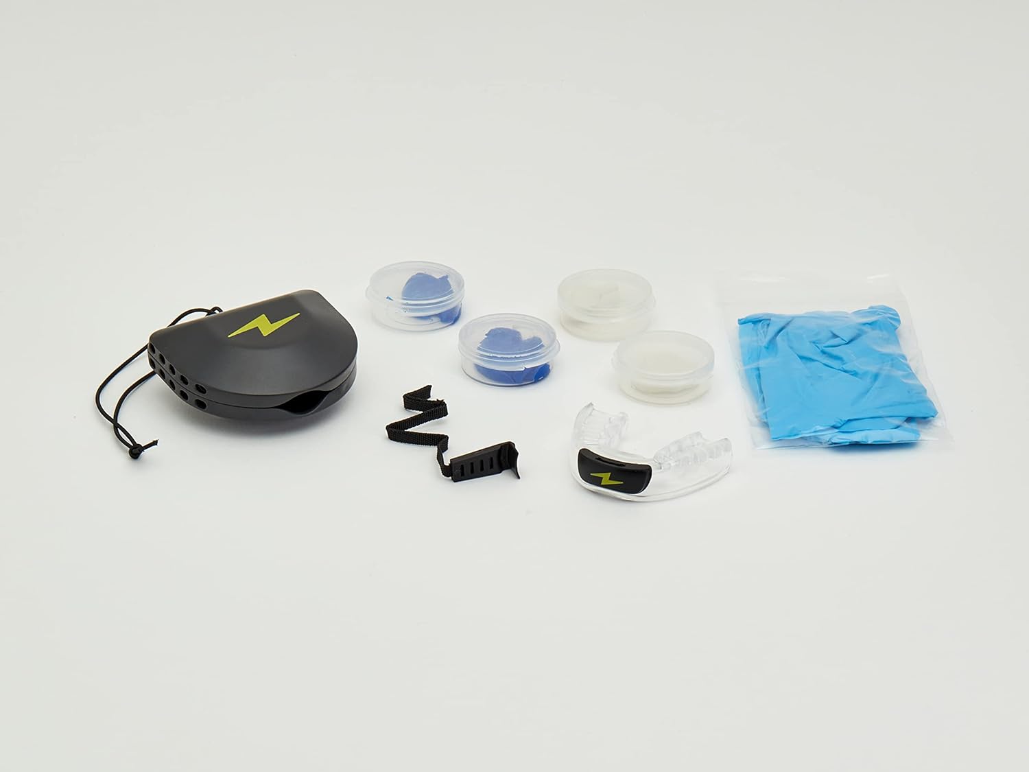 Zone Mouthguard Adult Sports Mouthpiece Starter Kit (Blue). Comes with Adult Blue Sports Mouthpiece, Carrying Case & Extra Putty : Sports & Outdoors