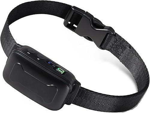 Axhpn Collar recargable para ladridos de perro con vibración de pitido y choque opcional, collar antiladridos con 6 sensibilidad e intensidad