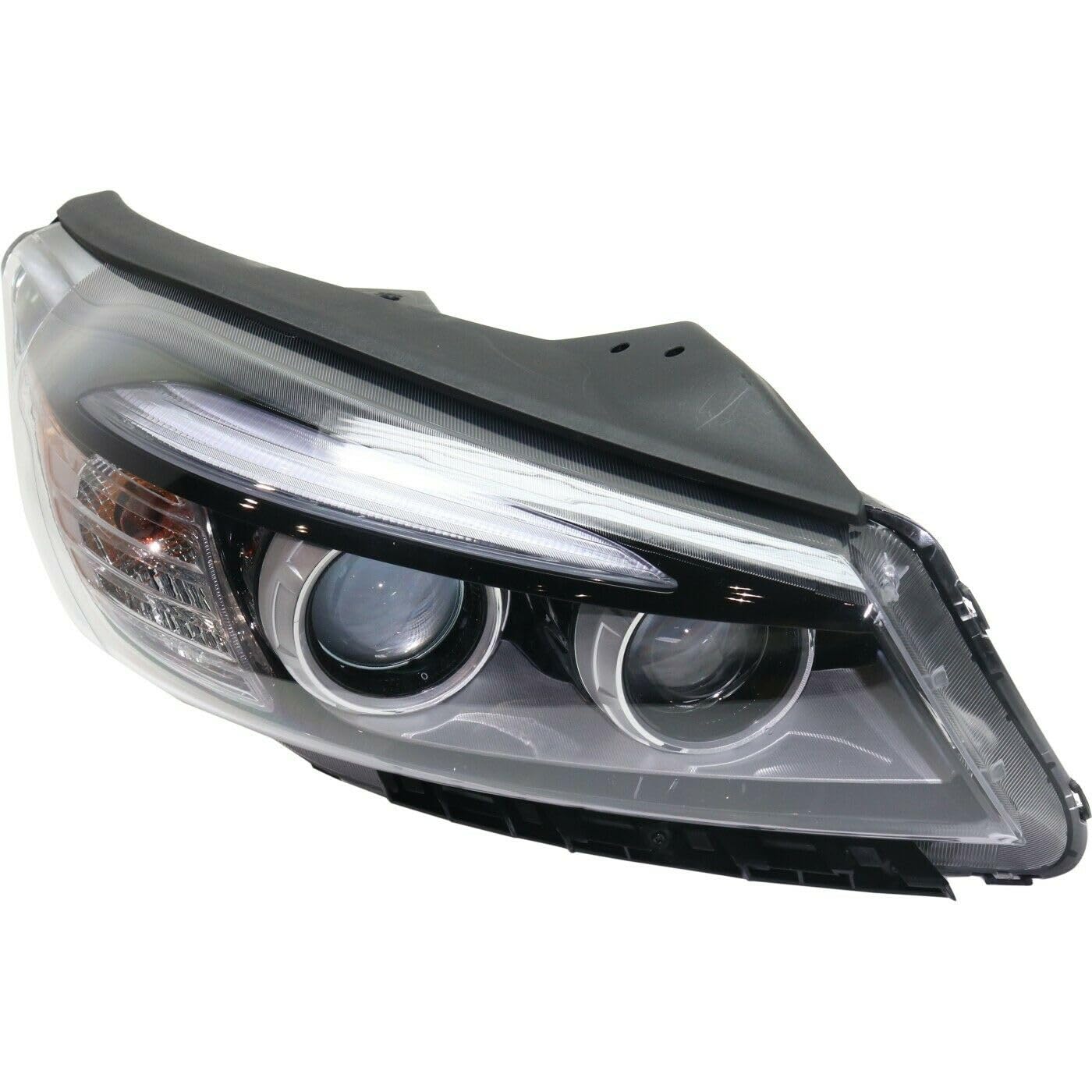 Amazon.com: EIDZADK Headlight Halogen Passenger Side Clear Lens W  