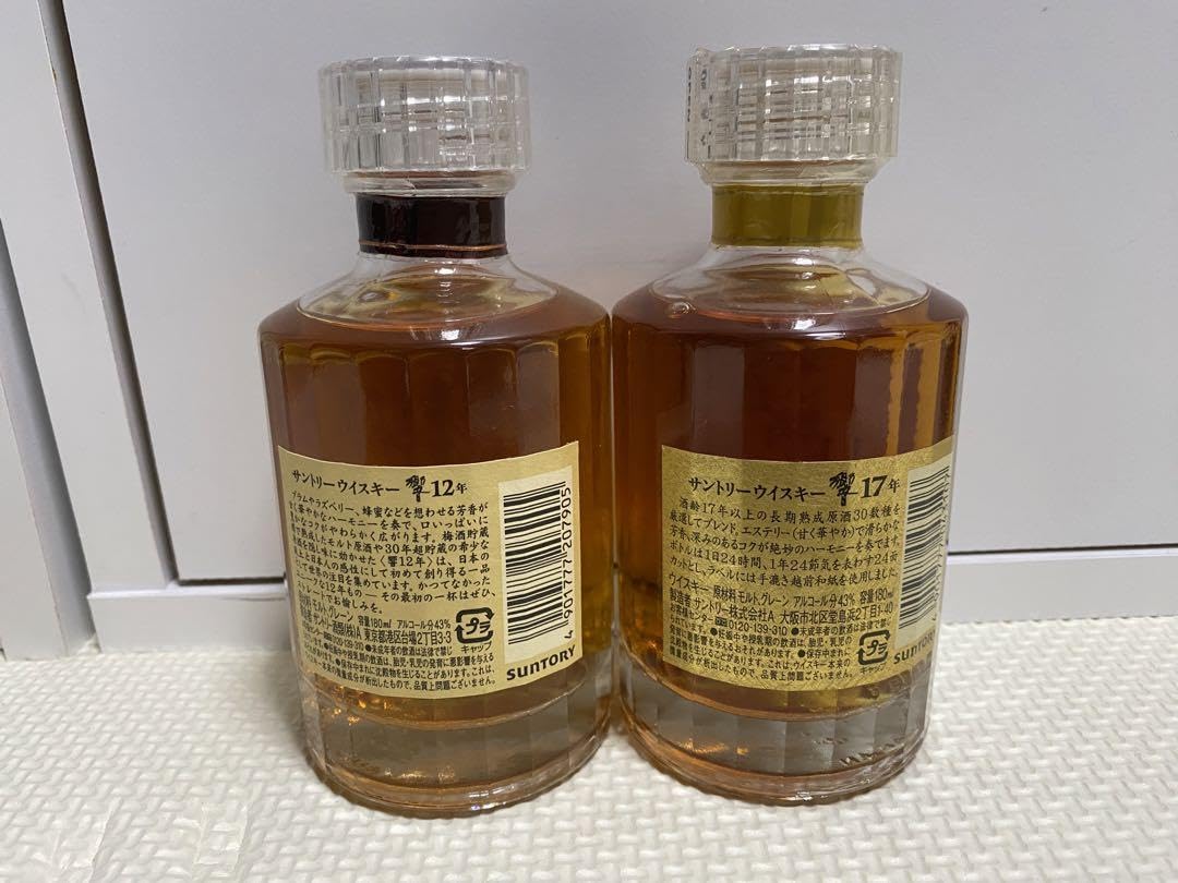 Amazon.co.jp: 響12年 180ml 響17年 180ml : おもちゃ