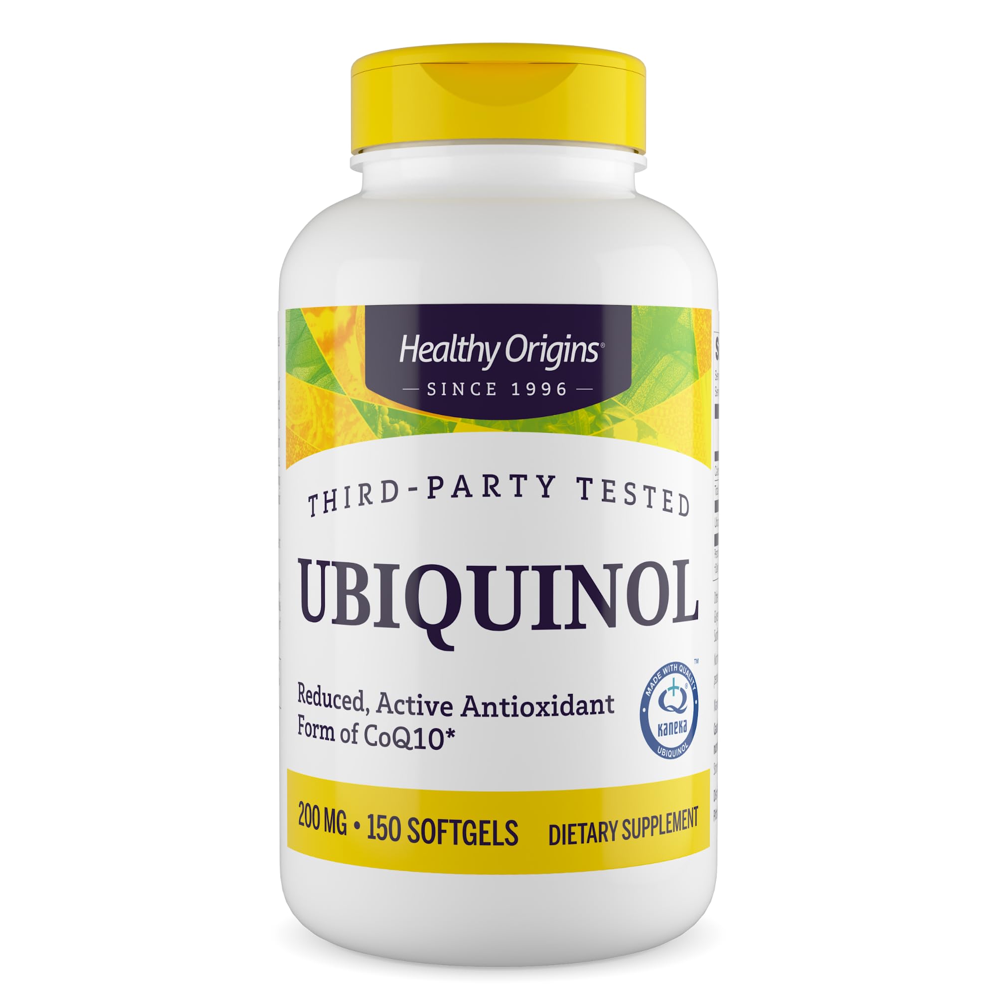 Ubiquinol Kaneka Qh 200 Mg. 150 Softgels