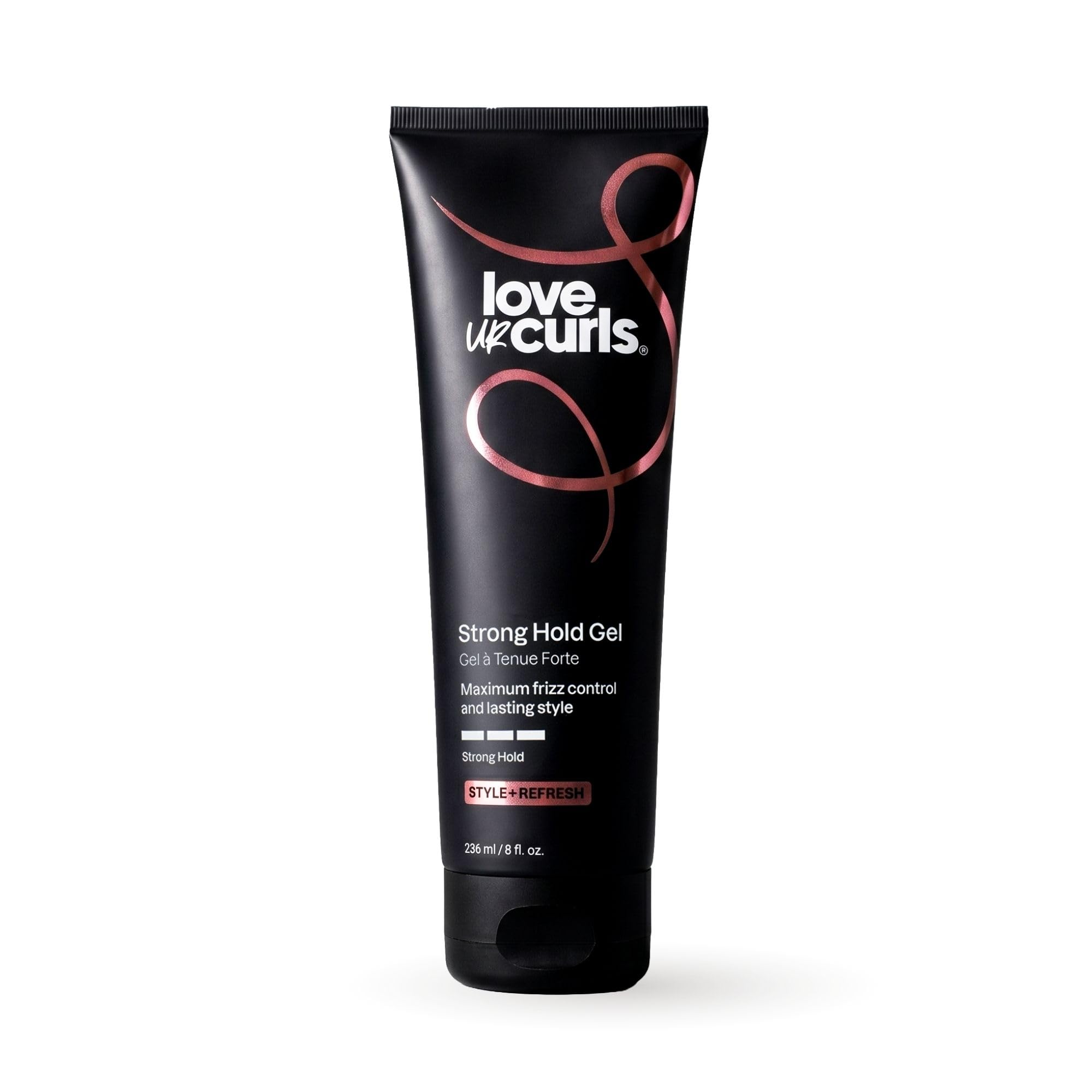 Love Ur Curls Strong Hold Curl Gel for Curly Hair - Anti Frizz Definition