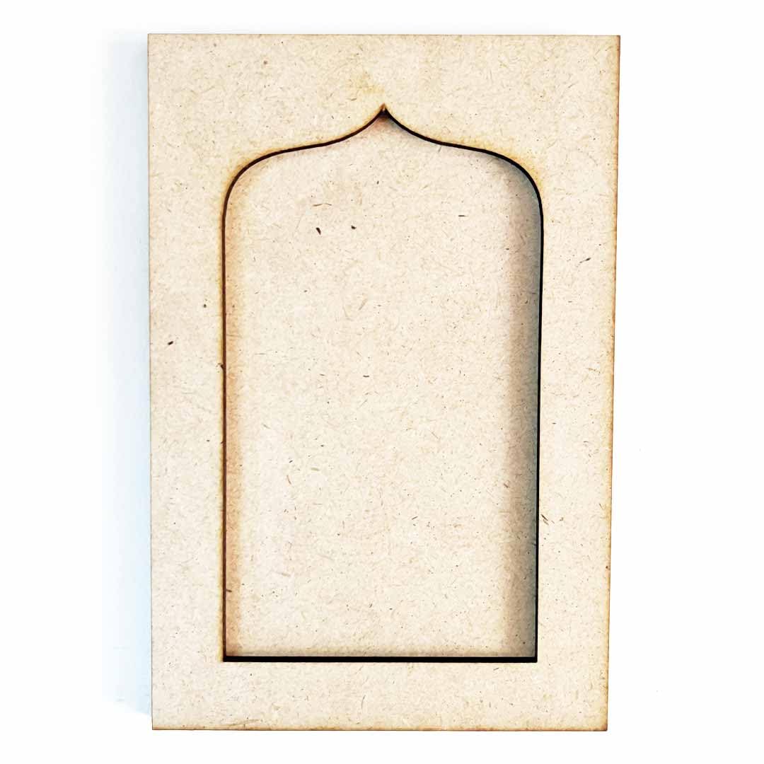 ADIKALA™ Plain jharokha MDF Cutout for DIY Art and Craft | Wall Hanging Decorations, Festival Gift, Wedding 13X9(in) | 33.02X22.84(CM) (Design 8) (B0CQVLRG7V) Amazon Price History, Amazon Price Tracker