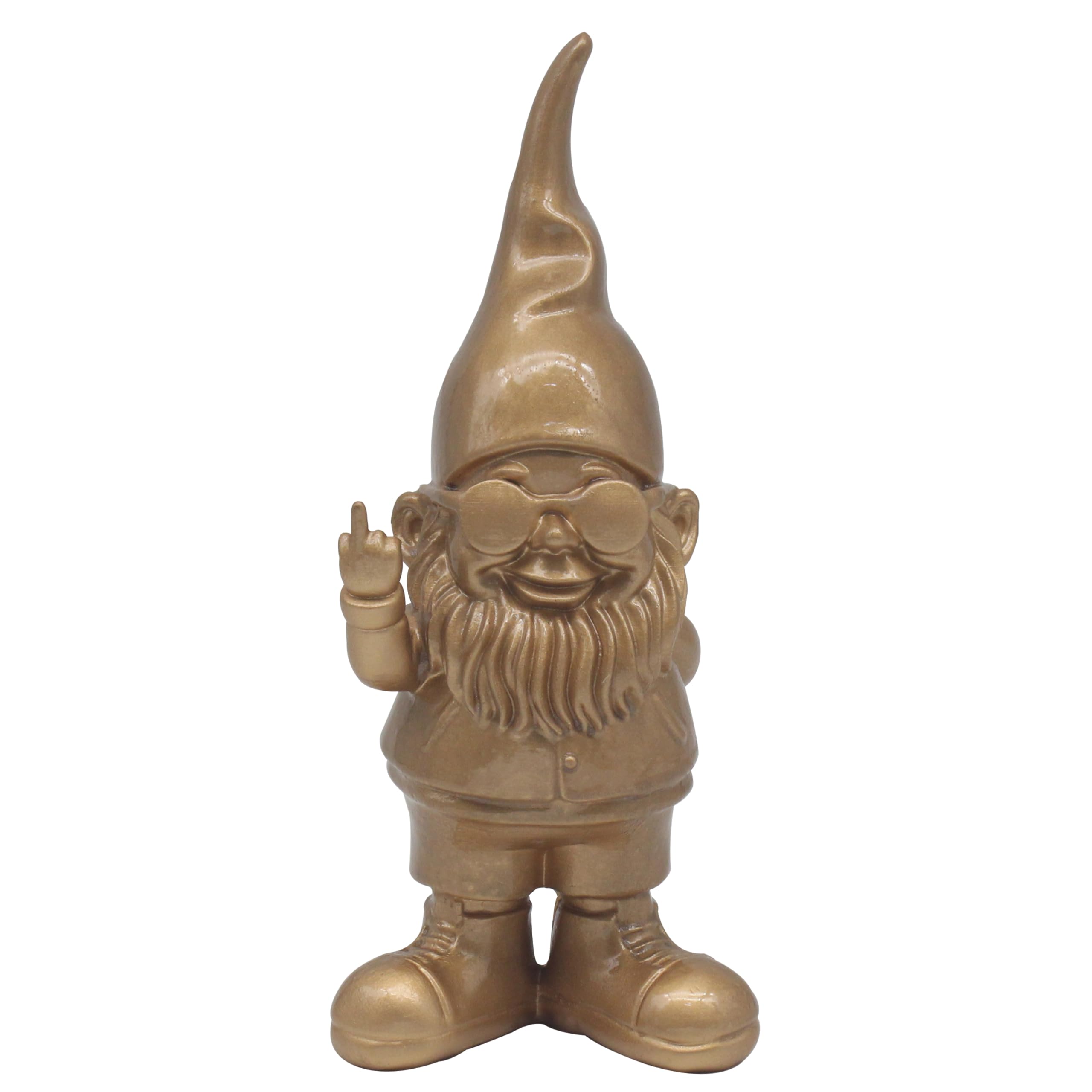 Gnome Behaving Badly - Gold, 27 cm