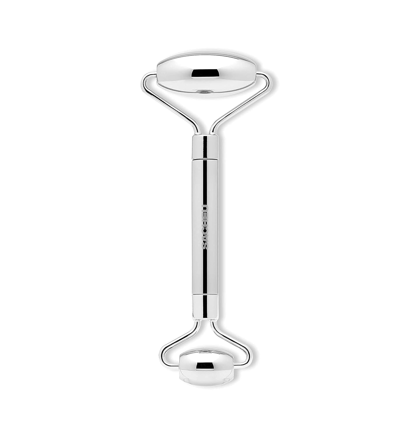 Stainless-Steel Face Roller with Travel Pouch