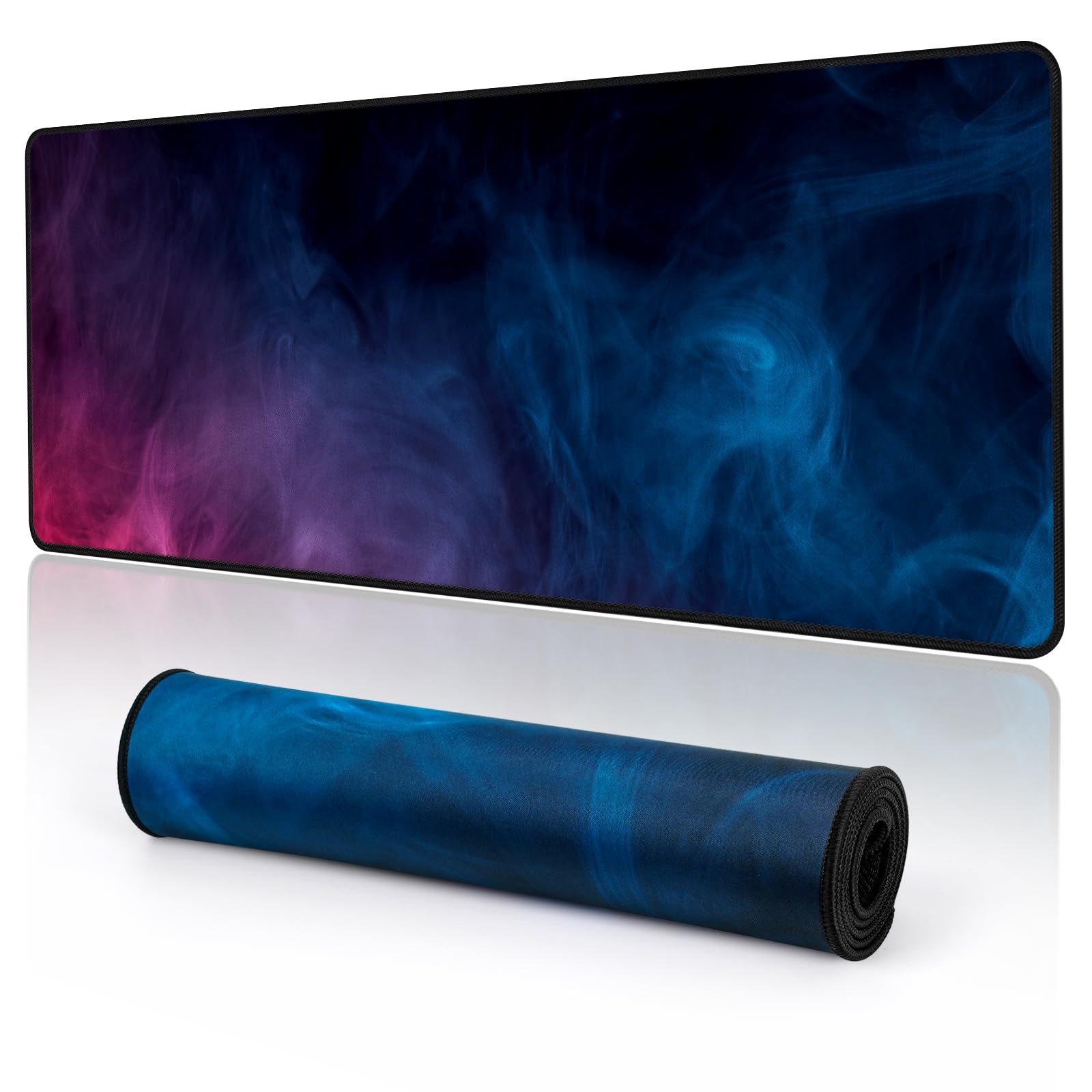 Mouse Pad Gaming Large Desk Pad (31.5 x 11.8 x0.12 inch) Washable Mouse Pad Laptop Desk Mat, Japanese Mouse Pad with Anti-Slip Rubber Base, Extended Mouse Pad for Office & Home.