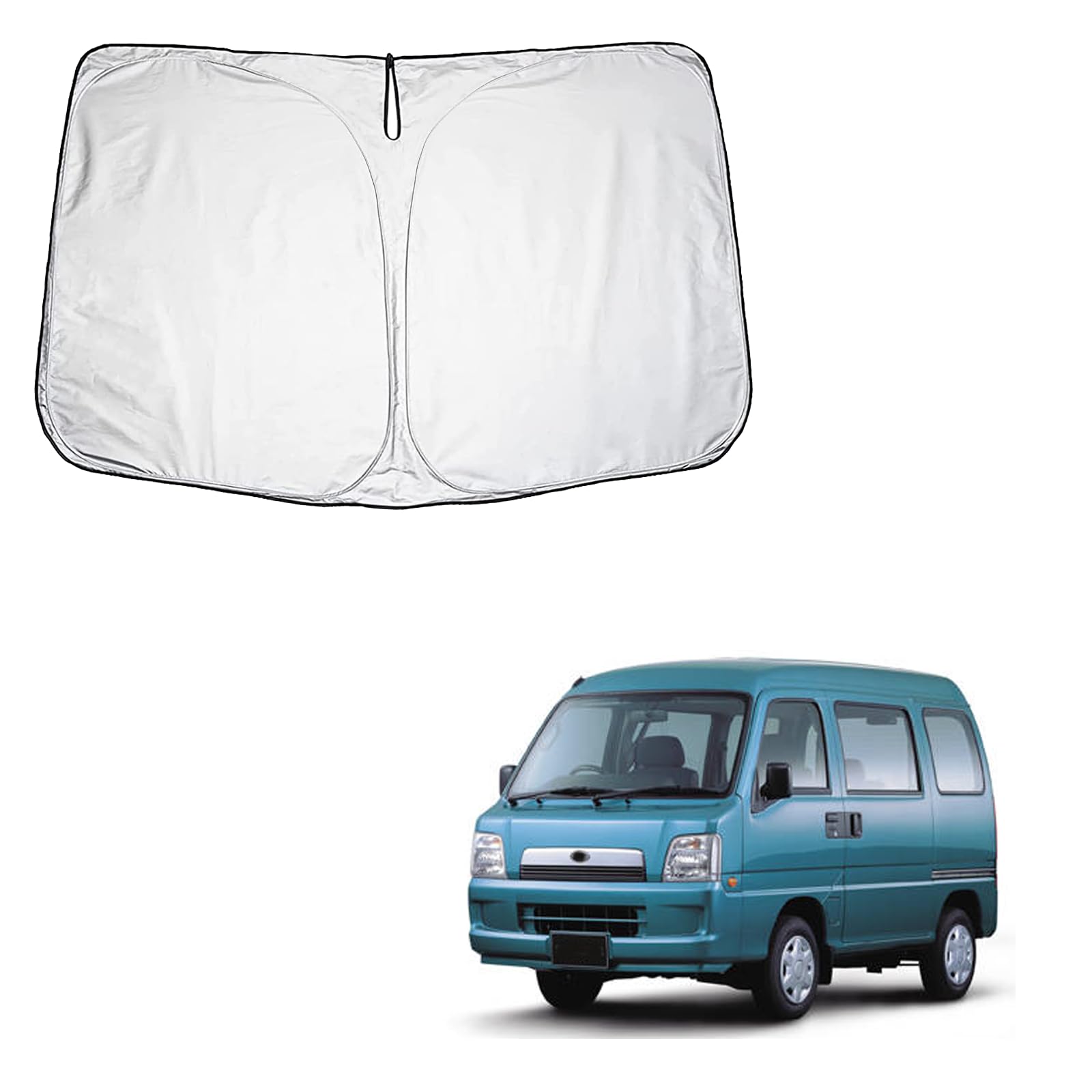 Amazon.co.jp: 車用サンシェード フロントガラス用 スバル サンバー 4 