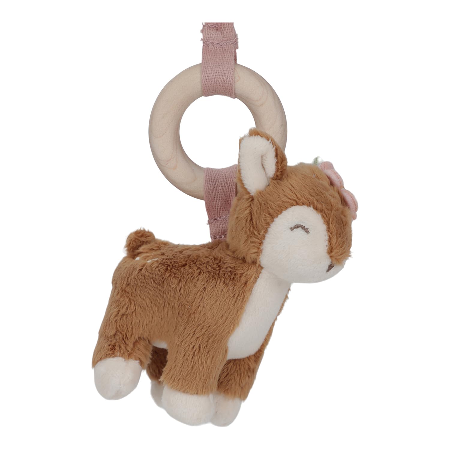 Little Dutch Baby Gym Spieltrapez Spielbogen Holz inkl. Anhänger rosa - Fairy Garden