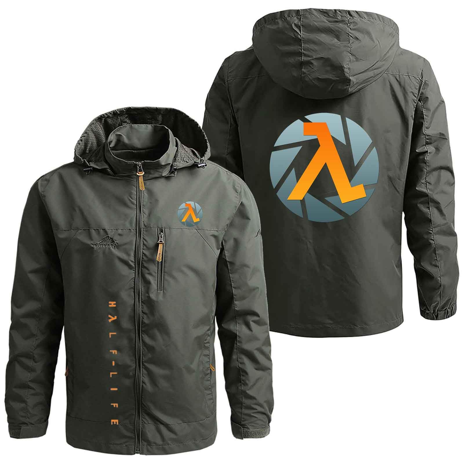 Męskie kurtki softshell bluzy z kapturem dla H.a..lf-l.i.fe płaszcz outdoorowy do biegania wiatrówka płaszcz przeciwdeszczowy lekka kurtka z kapturem topy