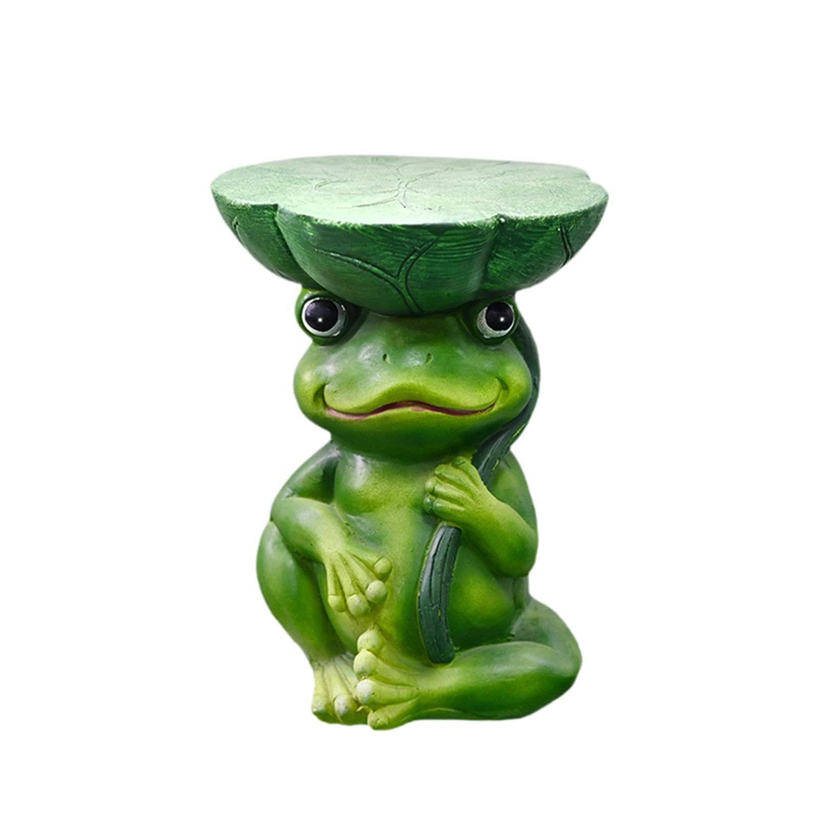Frog Statue Garden Stool Patio Yard Art Animal Seat Gift for Family Holidays|Home & Garden| Yard Garden & Outdoor Living| Garden D?cor| Statues & Lawn Ornaments-image-21
