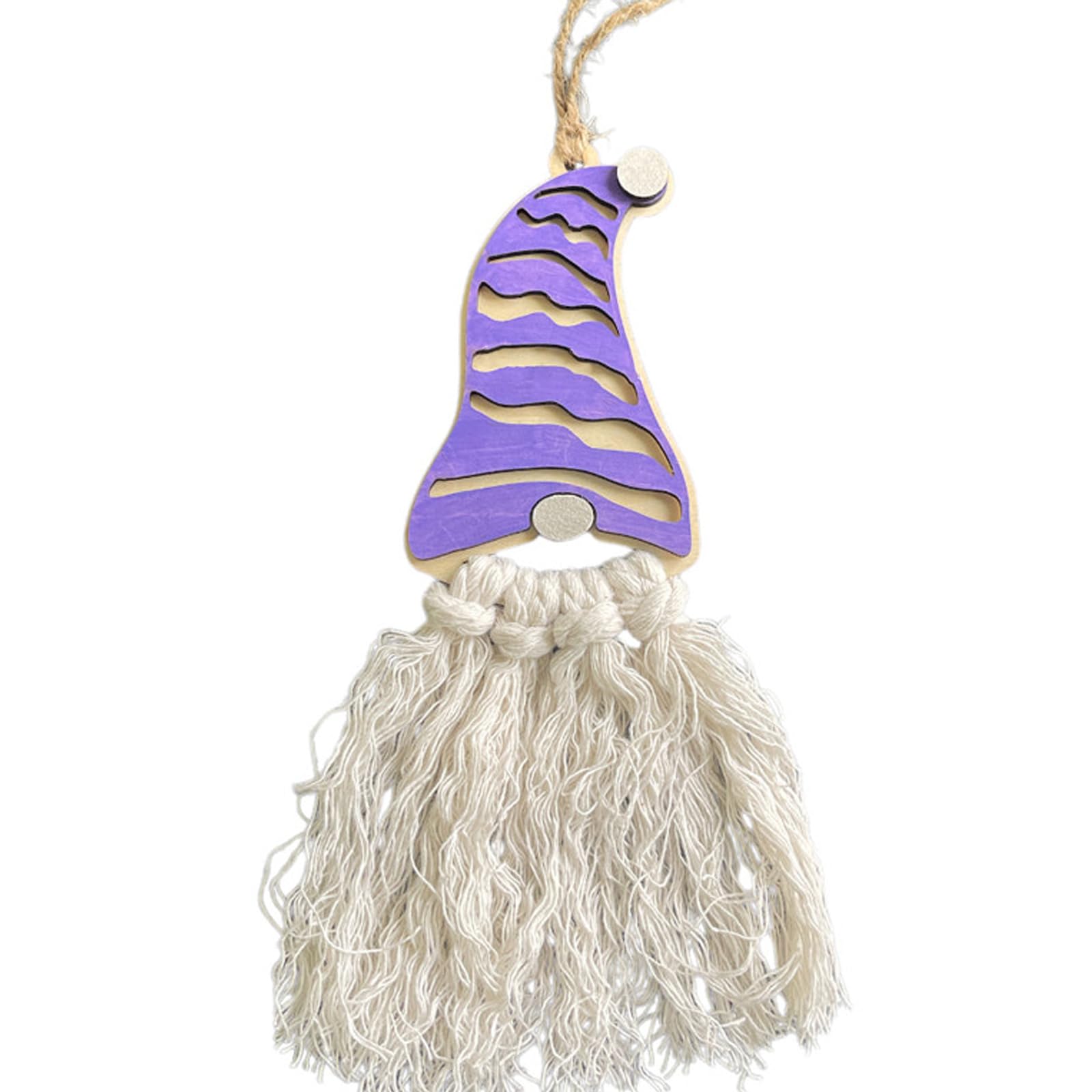 Oaken Santa Suspended Charm Celebratory Decoration Accent Cyclical Telecommute Party Decoration Vacation Home Deck Charm