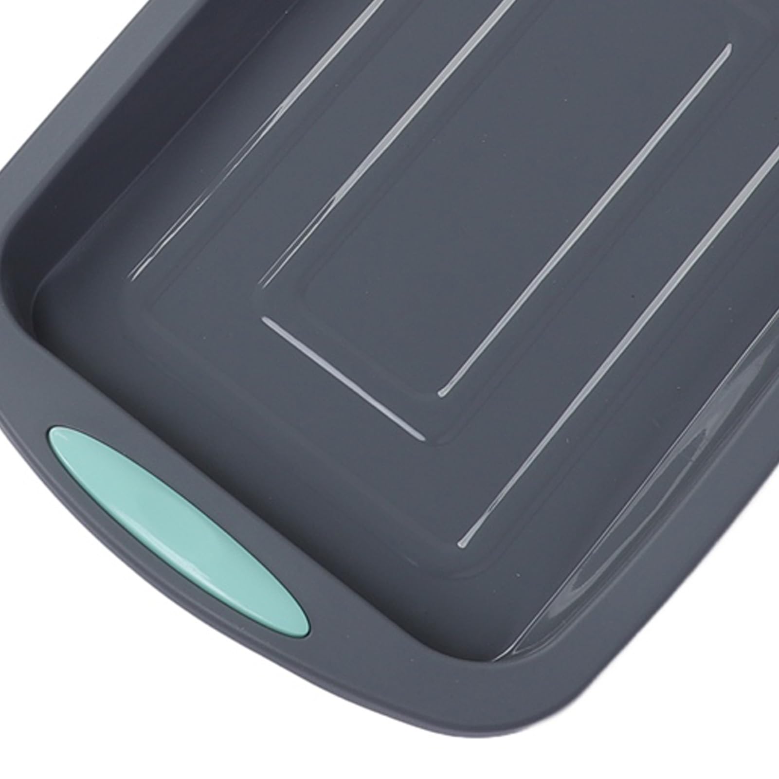 Lot de 3 Moules à Gâteau en Silicone de qualité Alimentaire, Antiadhésifs, Flexibles, pour la Cuisson du Pain, du Four, du -ondes, du Lave-vaisselle, avec Dégagement Facile,