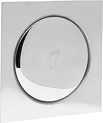 Ralo Inteligente Click 15x15 Quadrado Inox Para Banheiro Veda Cheiro Anti Odor