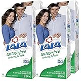 LALA Lactose Free Reduced Fat Milk - 1qt (946 mL) (Pack of 4)