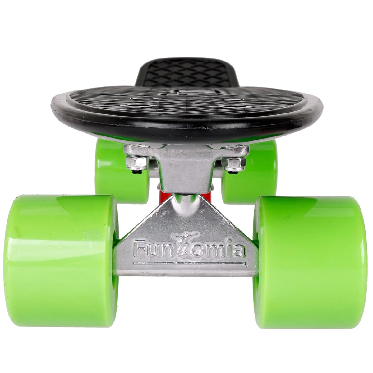 FunTomia 57cm Mini-Cruiser Board Skateboard mit oder ohne LED Leuchtrollen inkl. Aluminium Truck, ABEC-9 Kugellager und T-Tool