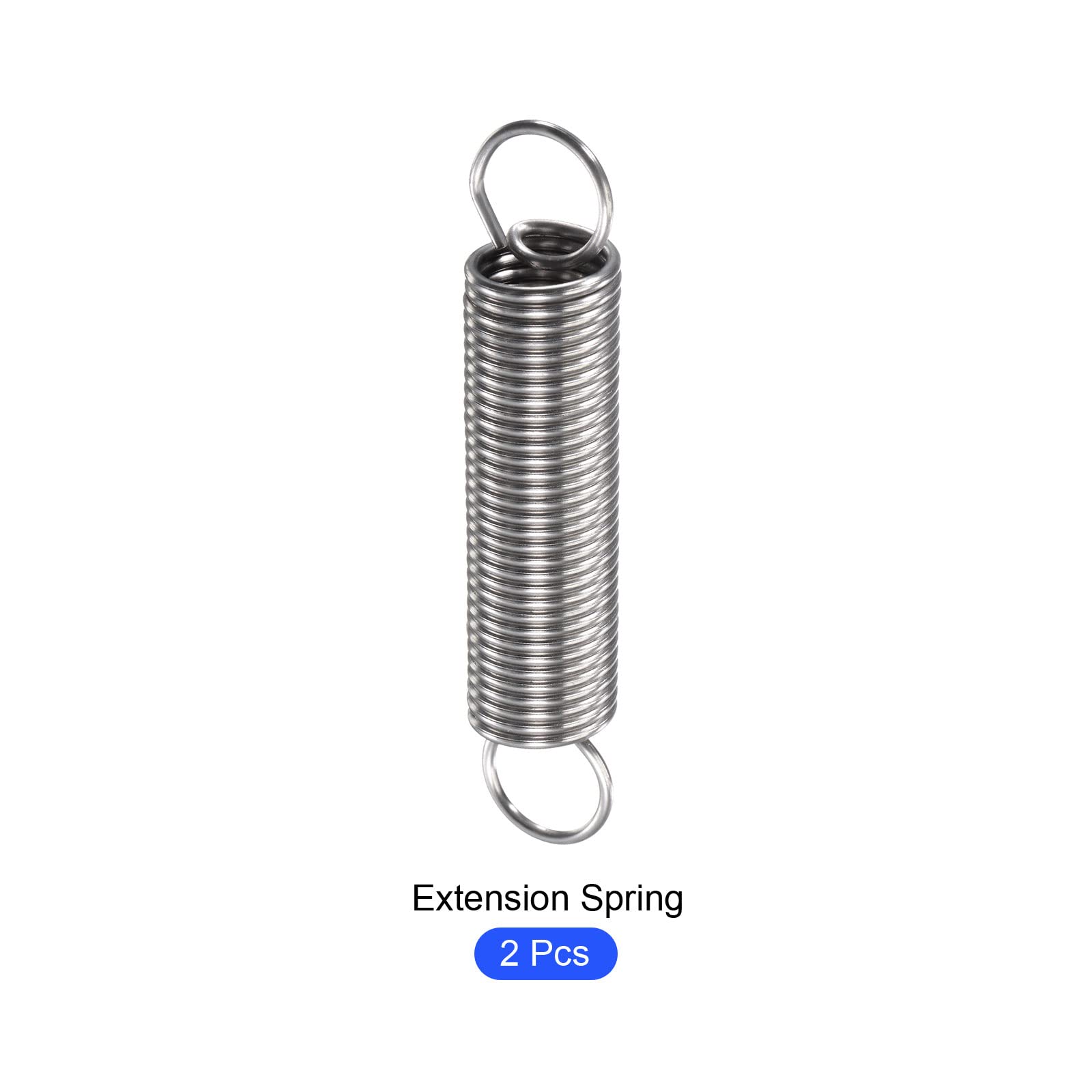 Stainless Steel Spring Metal Springs With 2 Clips For Small Animals Wire Cages