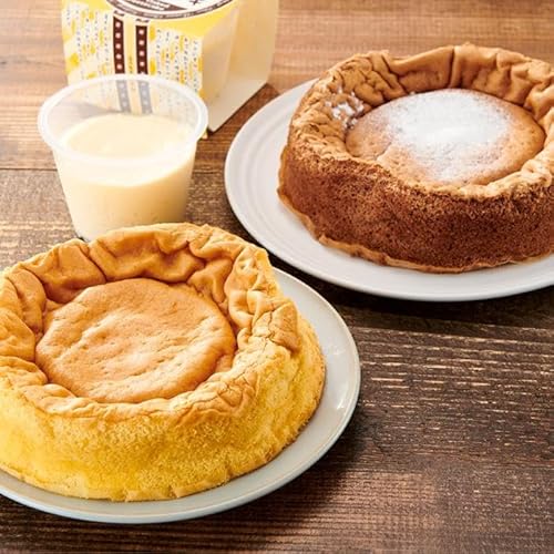 塩沢宿名物 半熟カステラ2種と半熟チーズケーキ4個セット