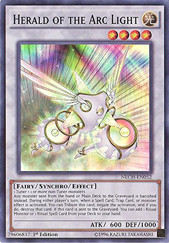 Konami Yu-Gi-Oh! - Herald of the Arc Light (NECH-EN052) - The New Challengers - Unlimited Edition - Super Rare