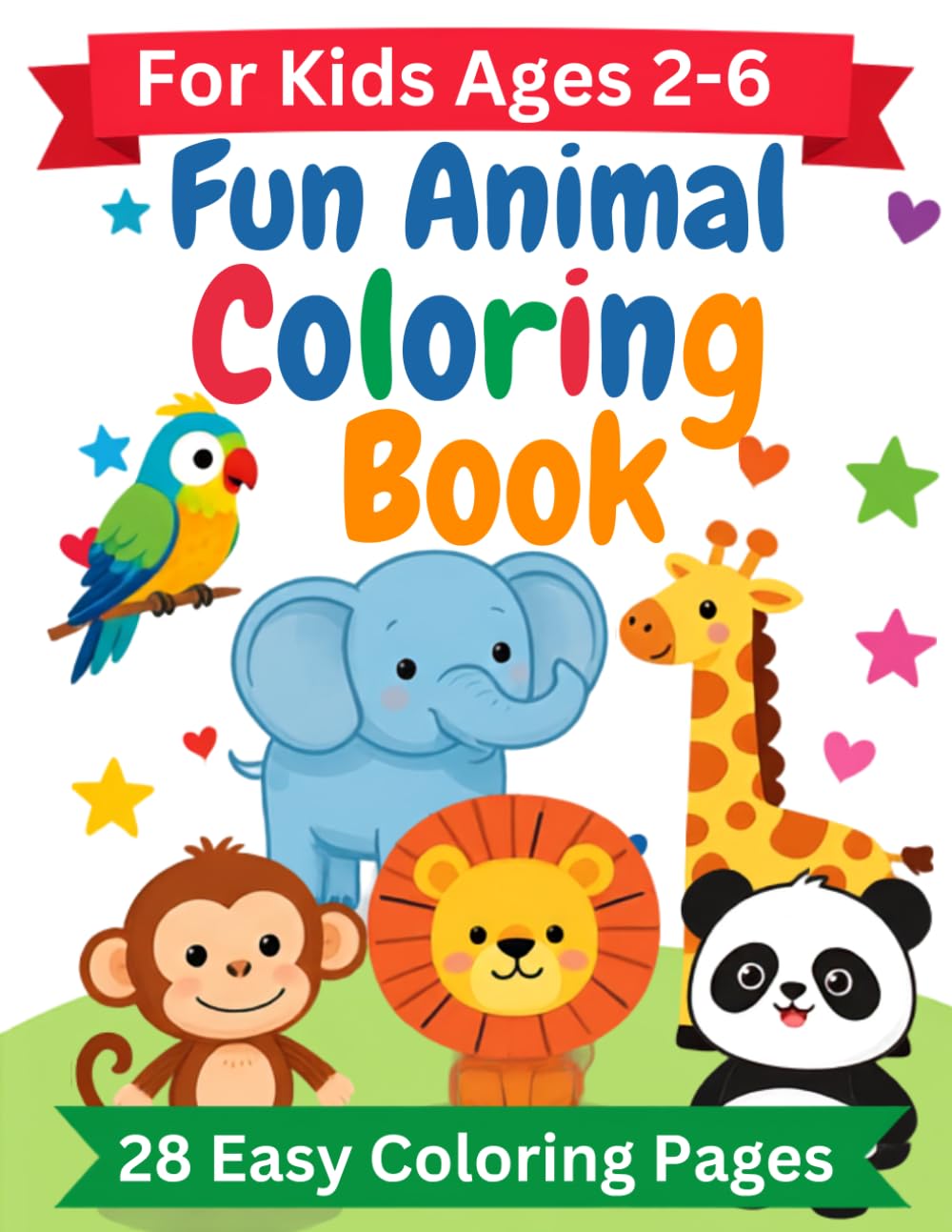 Animal Colouring Book (Little Artist Coloring Book Series)