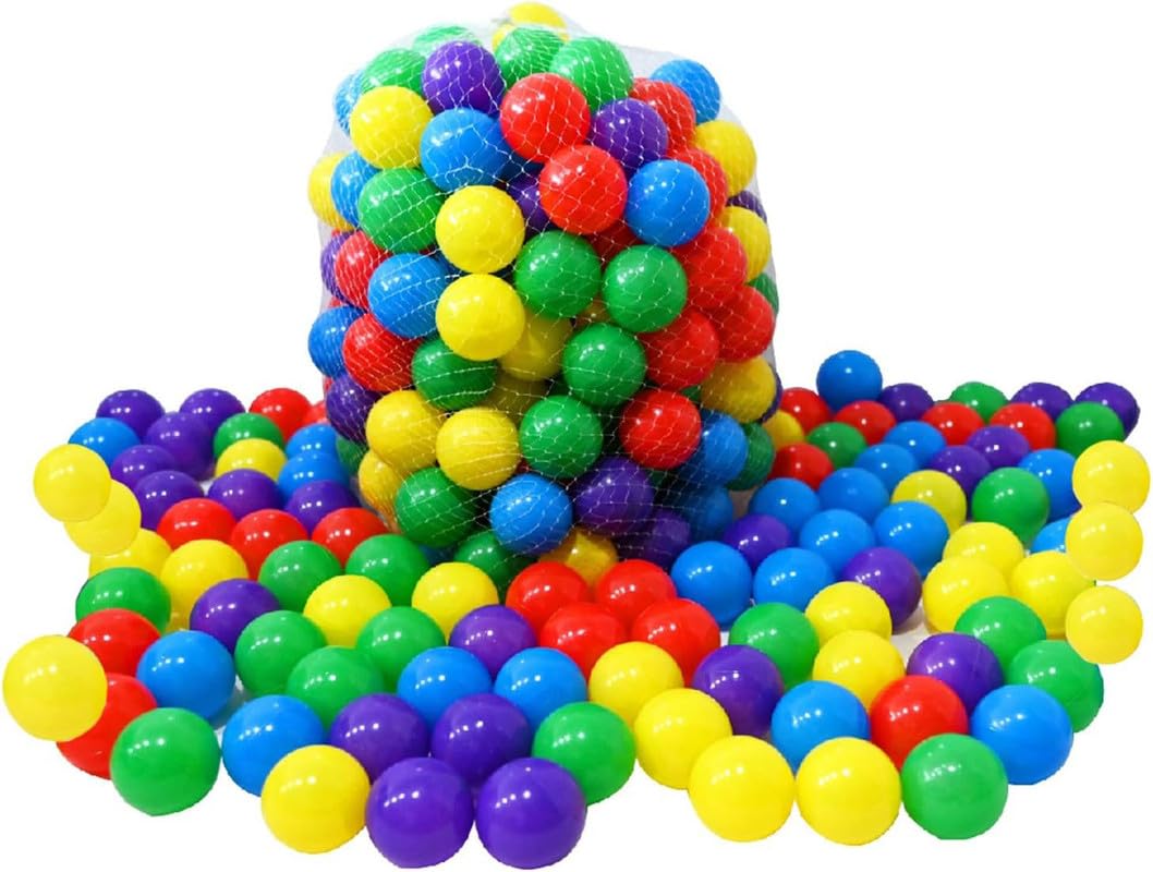 Zelt Blau für Bälle für Bällebad Ø5,5cm Bälle für Kinder Bällebäder Babybälle Plastikbälle Ballpool Bällepool Spielbälle Kinderbällebad 5,5cm Durchmesser