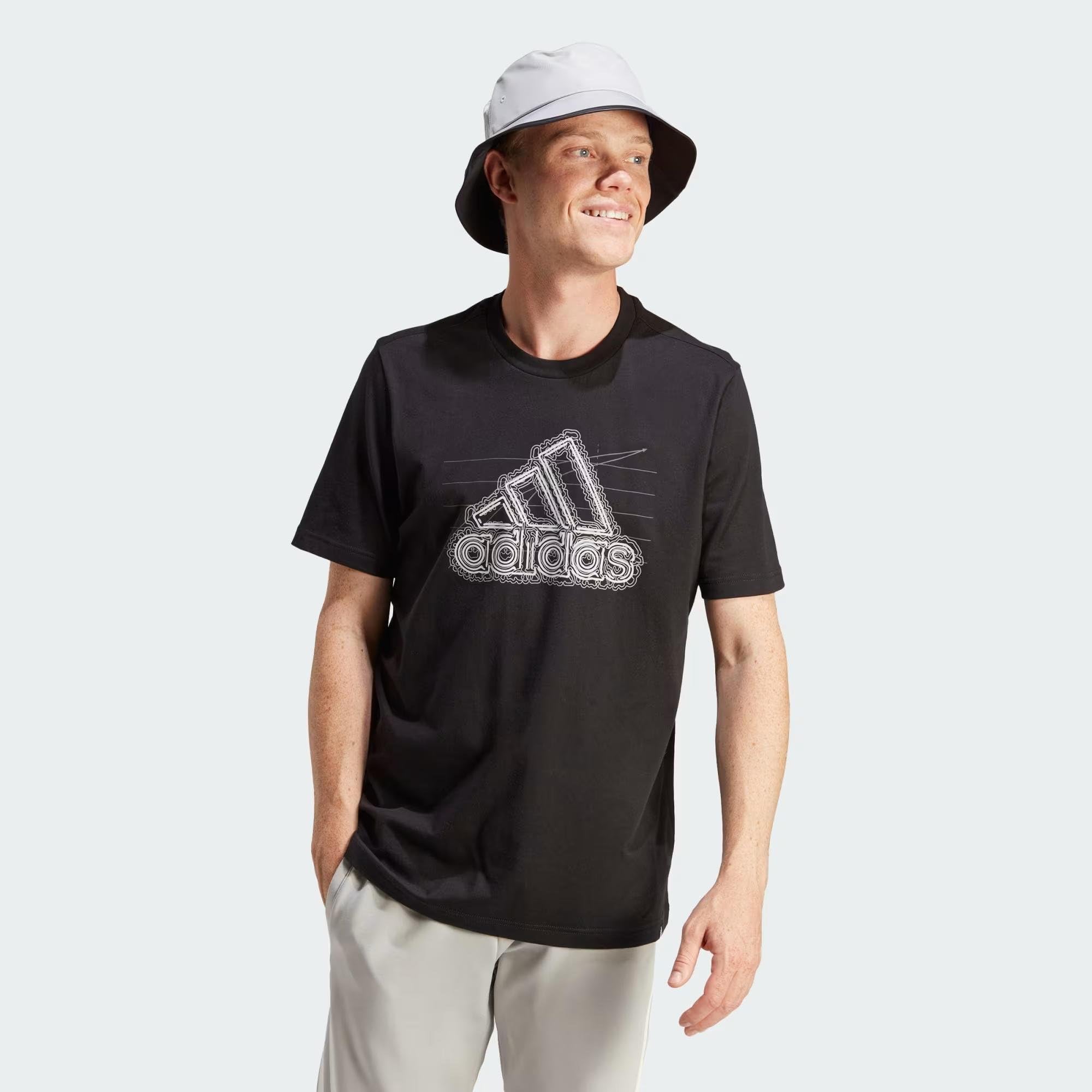 adidas Men's Growth Badge Graphic Tee T-Shirt