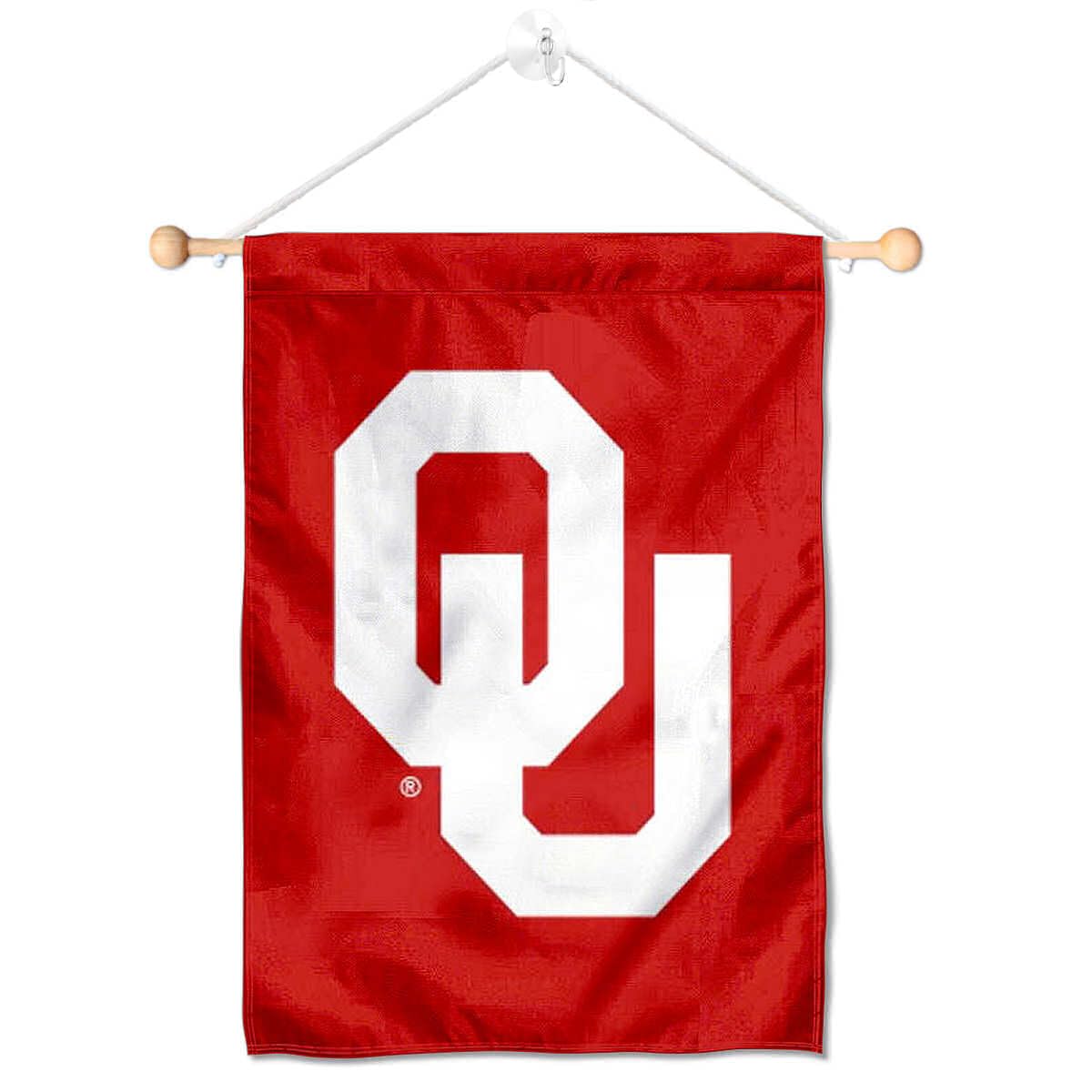 Striscione Gigante Oklahoma Sooners – 0,6 X 1,8 M – Bandiera Da Stadio In Poliestere 300D Con Occhielli – Ufficiale NCAA